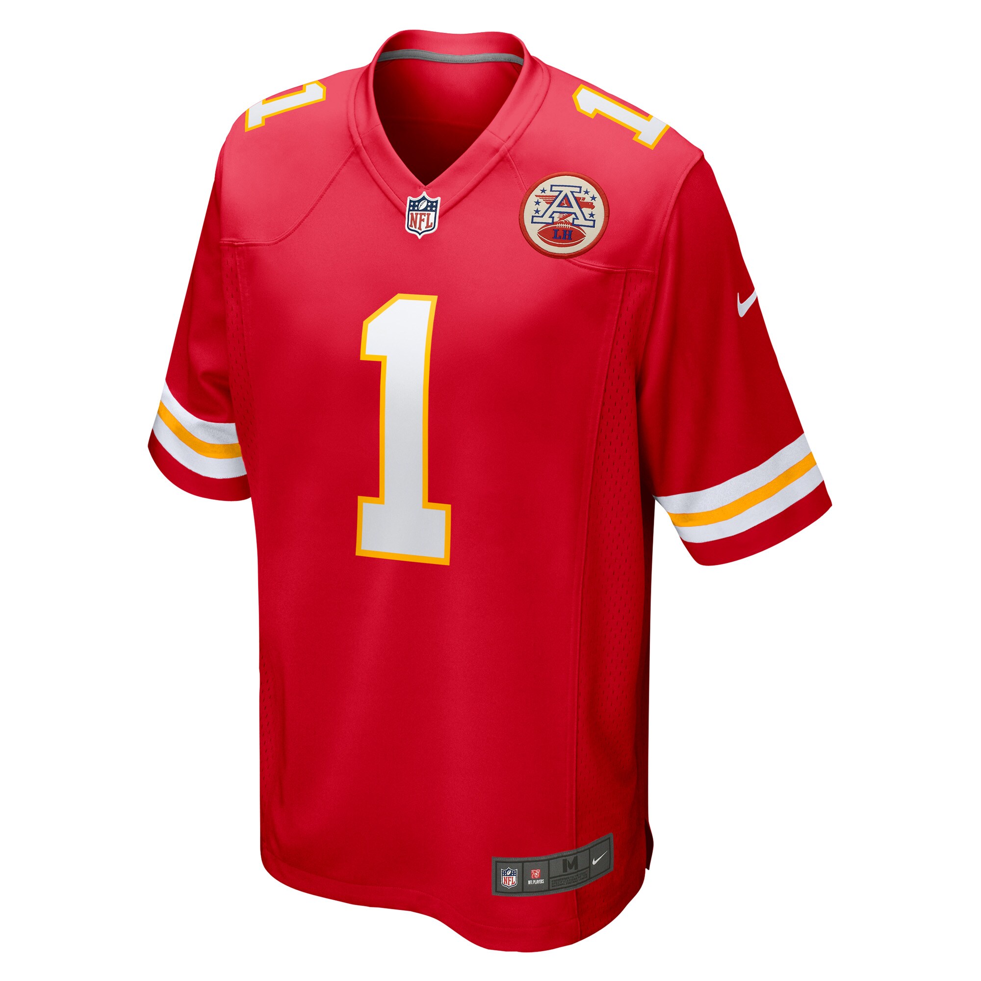 Number 1 Groom Kansas City Chiefs Nike Game Jersey – Red Clowdercats
