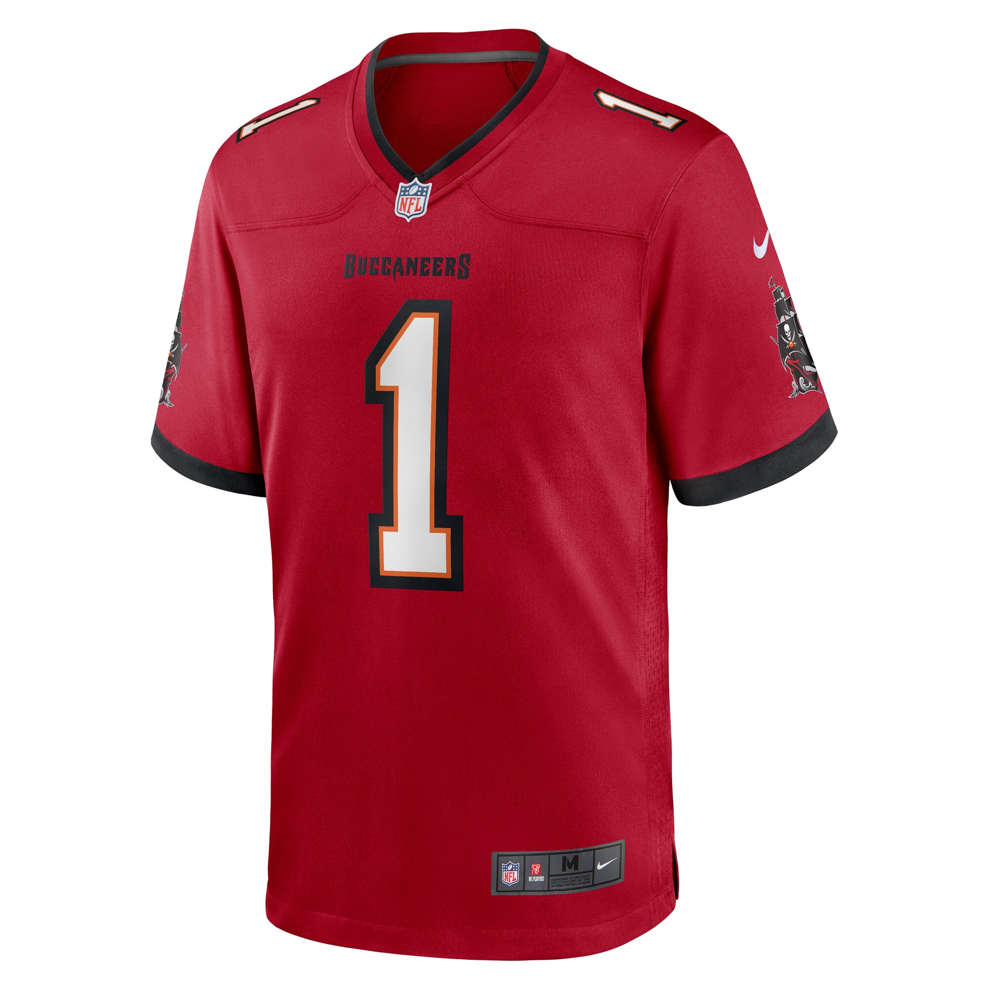 Number 1 Groom Tampa Bay Buccaneers Nike Game Jersey – Red Clowdercats