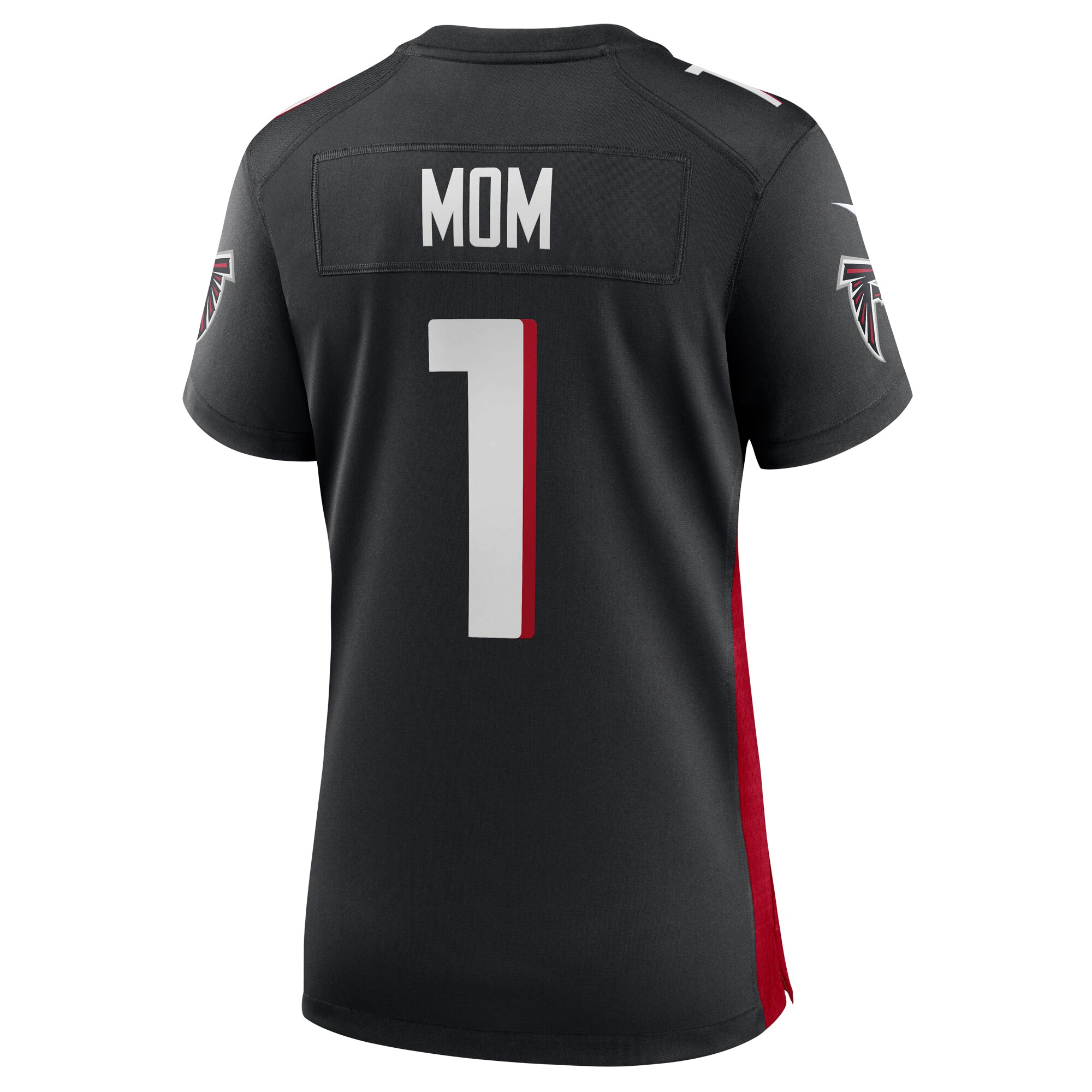 Number 1 Mom Atlanta Falcons Nike Women’s Game Jersey – Black Clowdercats