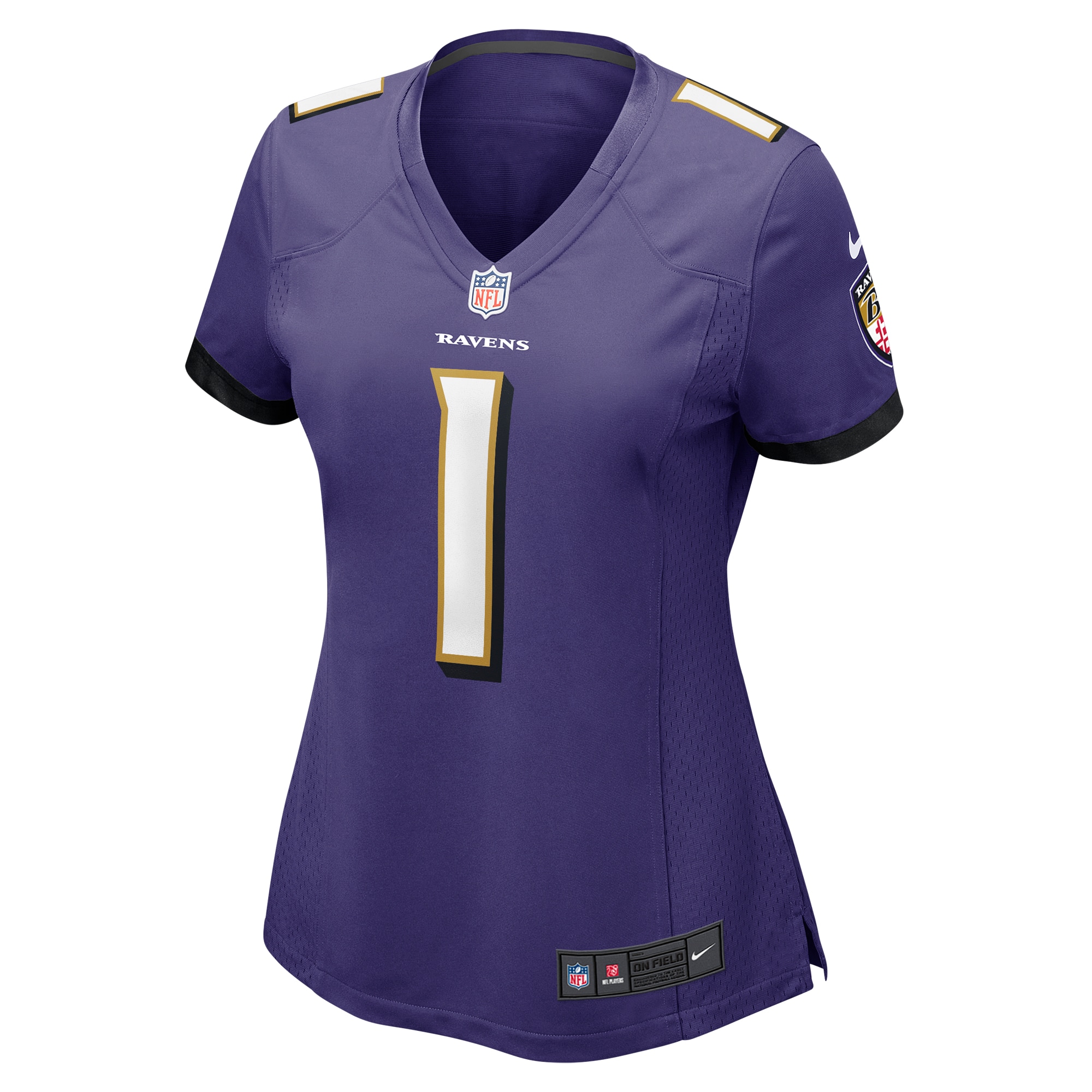 Number 1 Mom Baltimore Ravens Nike Women’s Game Jersey – Purple Clowdercats