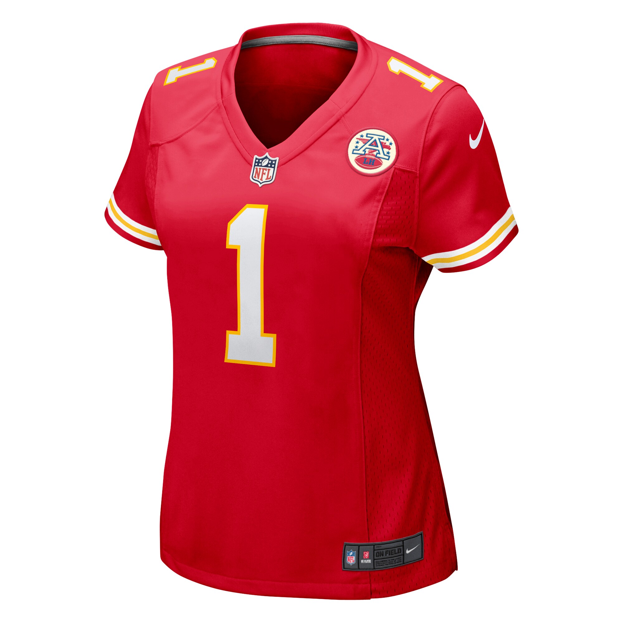 Number 1 Mom Kansas City Chiefs Nike Women’s Game Jersey – Red Clowdercats