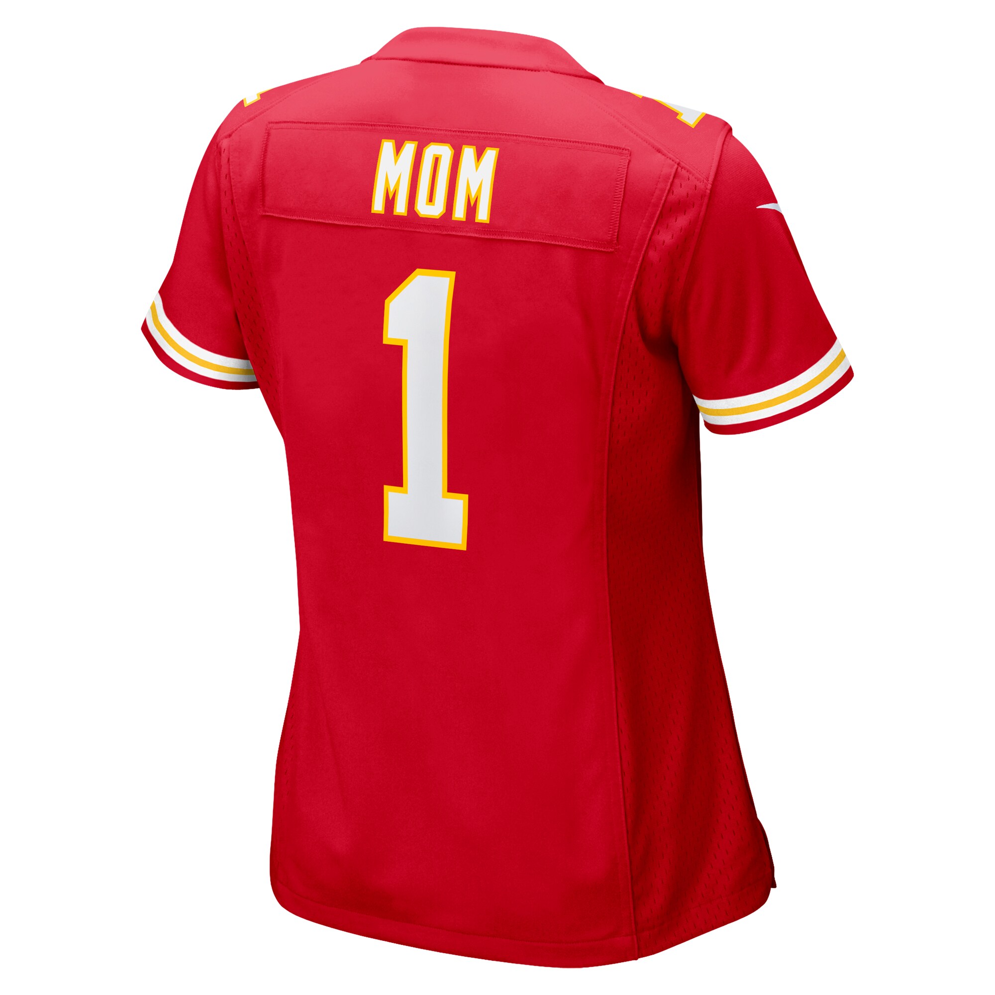 Number 1 Mom Kansas City Chiefs Nike Women’s Game Jersey – Red Clowdercats