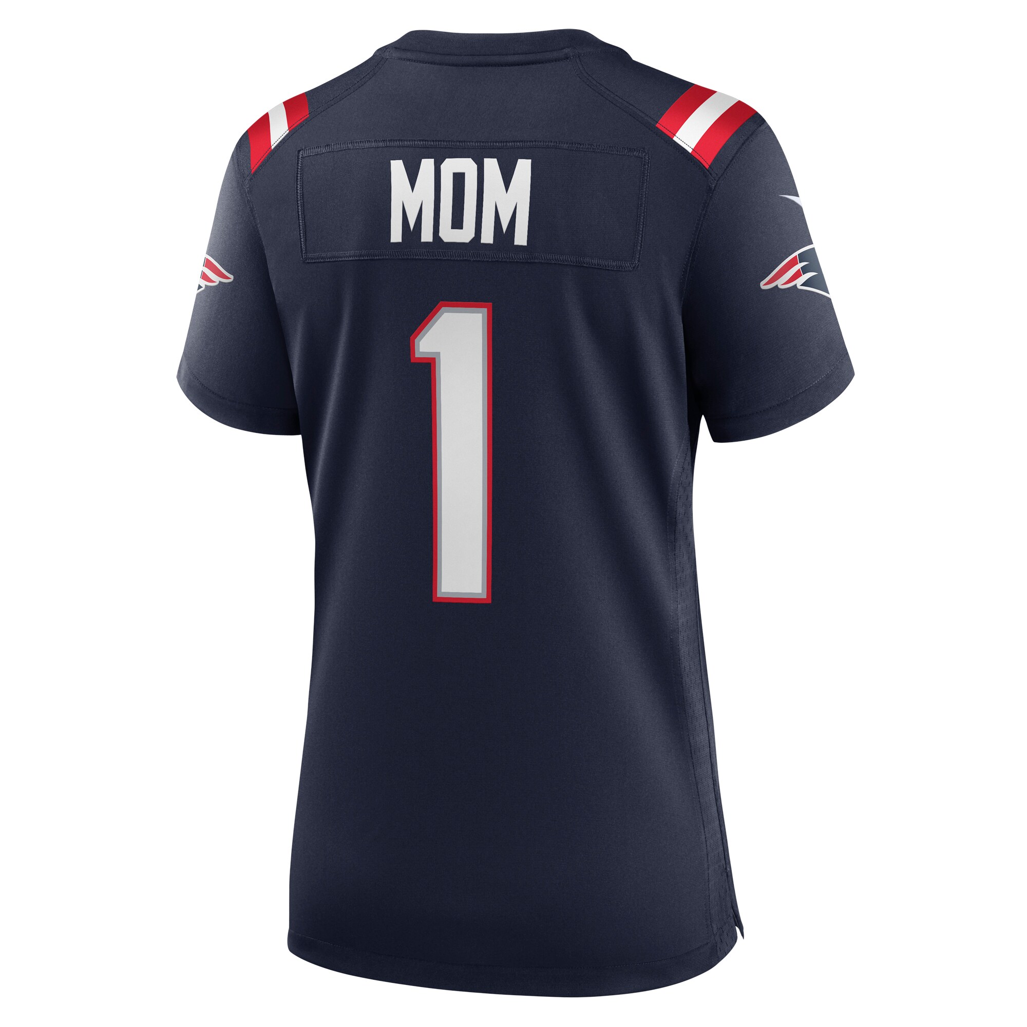 Number 1 Mom New England Patriots Nike Women’s Game Jersey – Navy Clowdercats