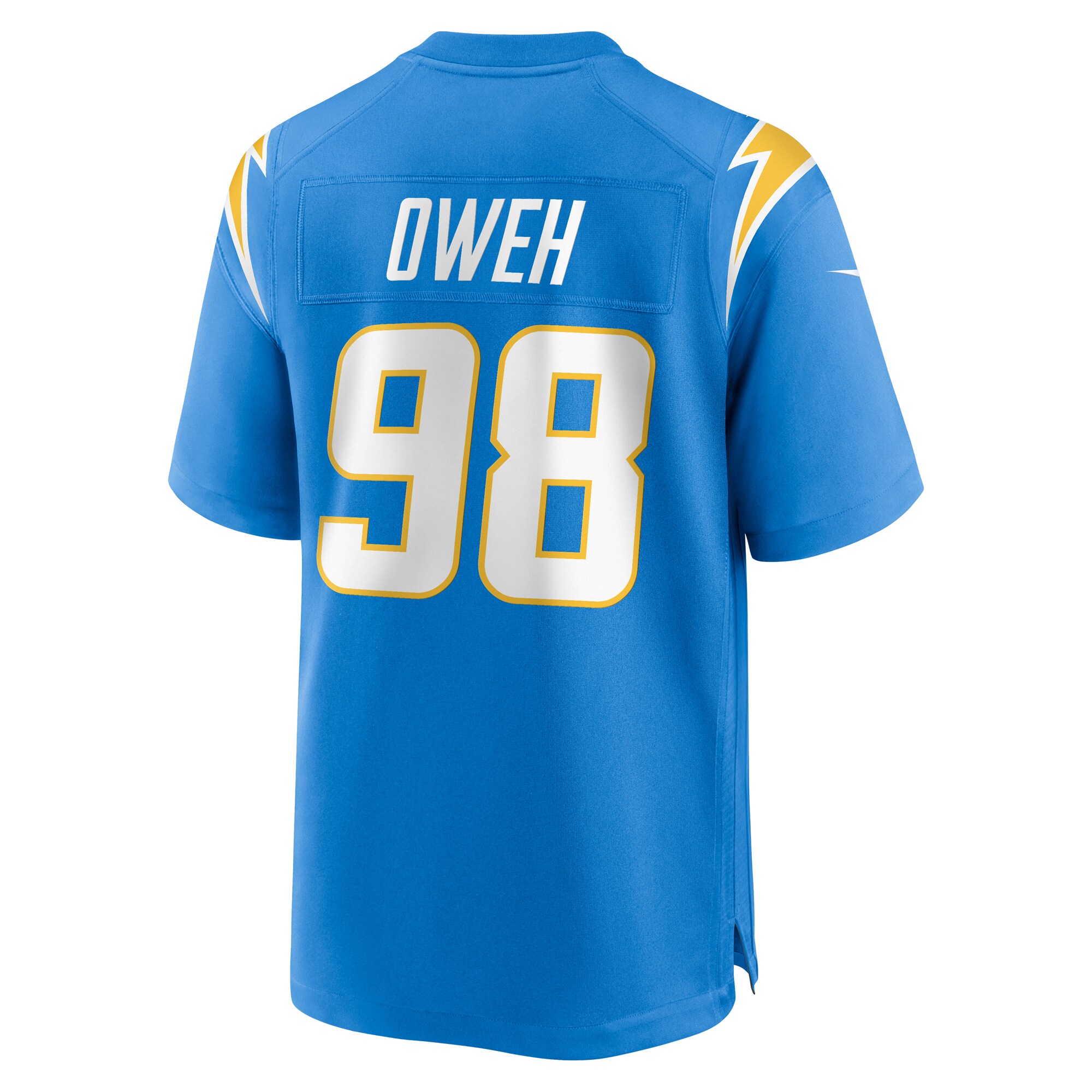 Odafe Oweh Los Angeles Chargers Nike Team Game Jersey – Powder Blue Clowdercats