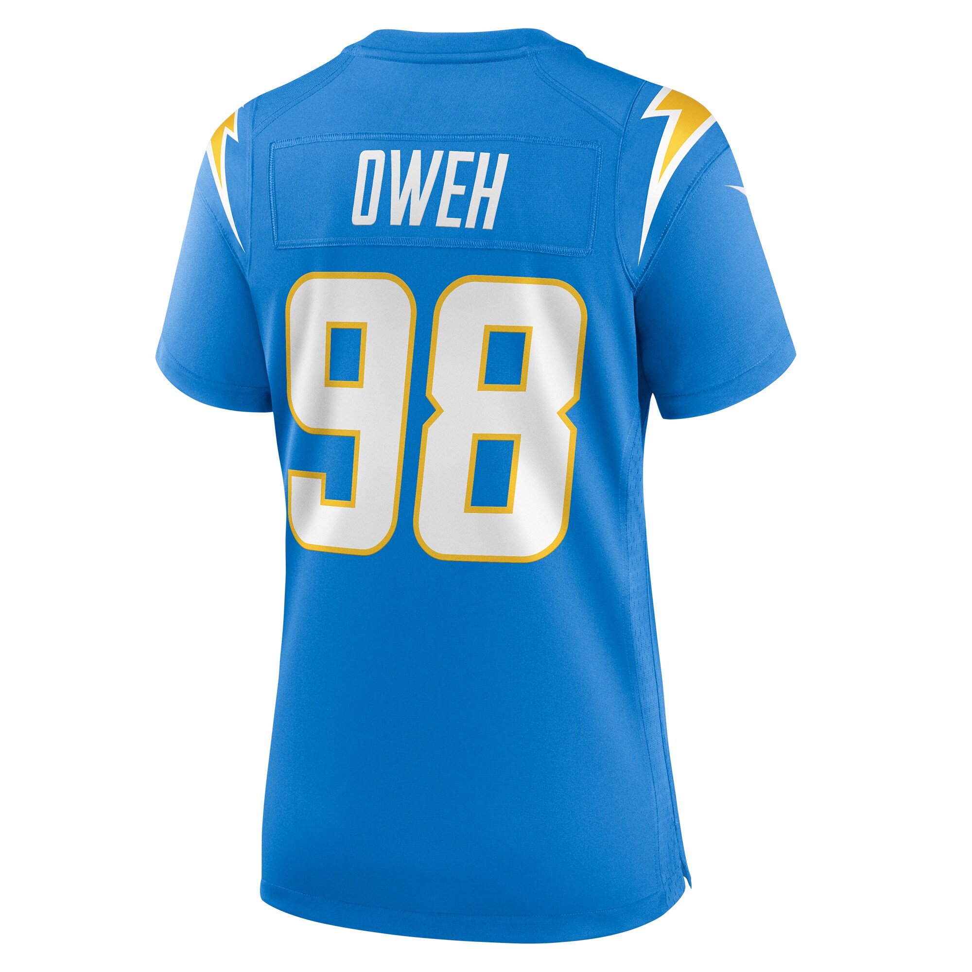 Odafe Oweh Los Angeles Chargers Nike Women’s Team Game Jersey – Powder Blue Clowdercats