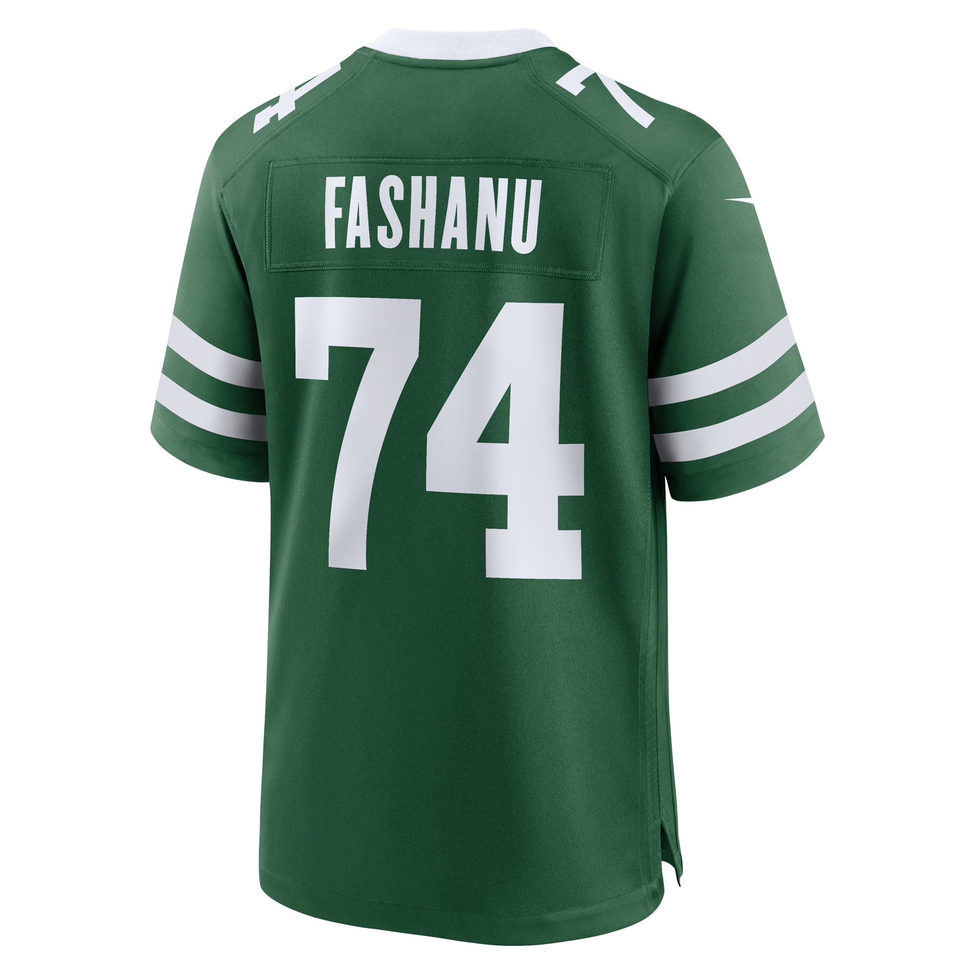 Olu Fashanu New York Jets Nike Player Game Jersey – Gotham Green Clowdercats