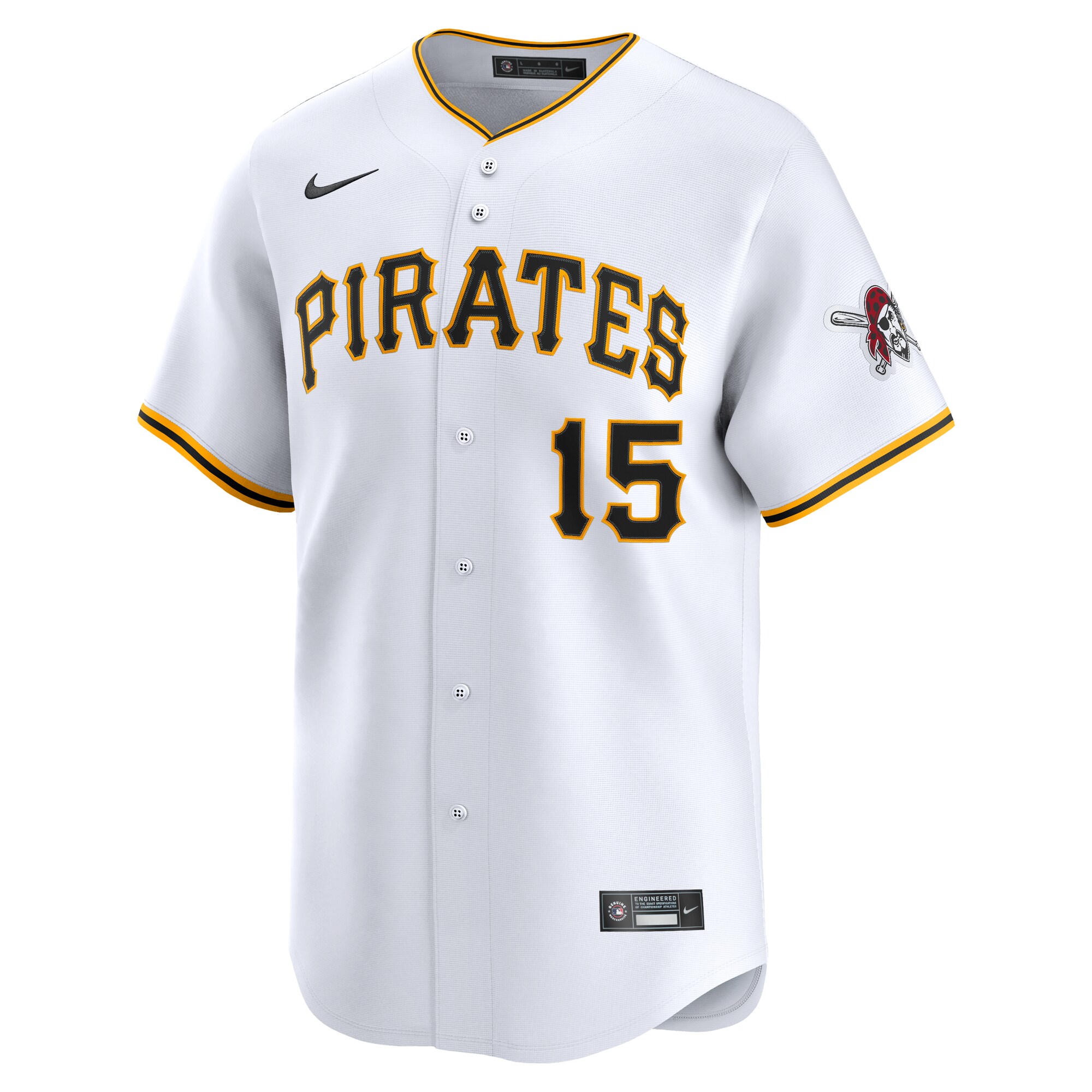 Oneil Cruz Pittsburgh Pirates Nike Home Limited Player Jersey – White