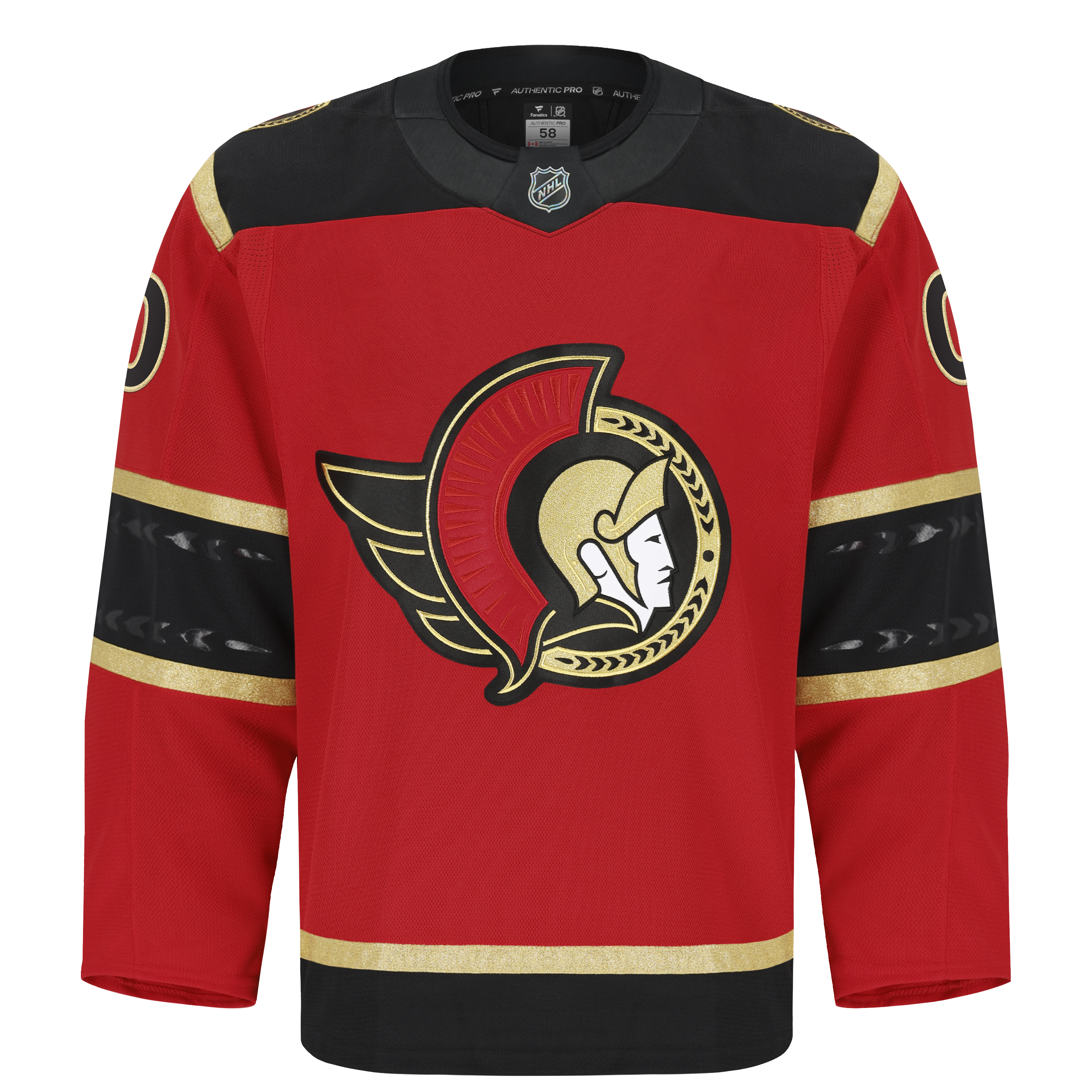 Ottawa Senators Fanatics Alternate Authentic Pro Custom Jersey – Red Clowdercats