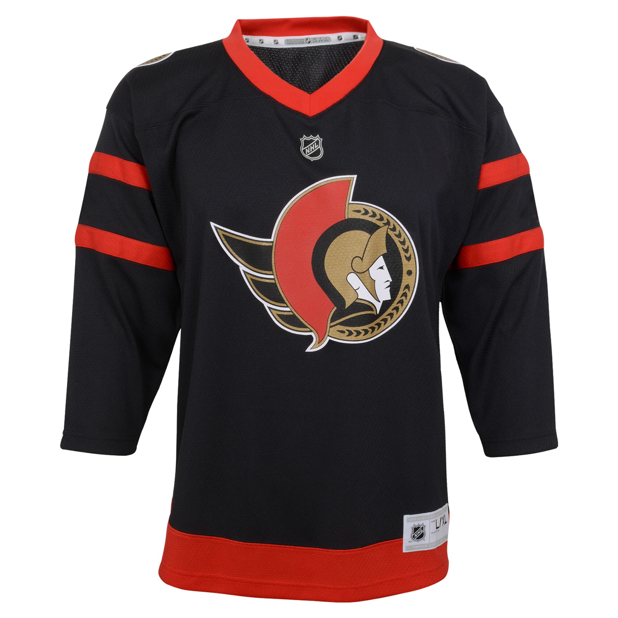 Ottawa Senators Preschool Replica Jersey – Black Clowdercats
