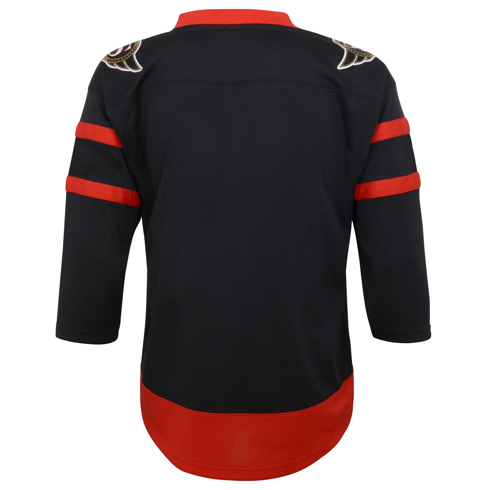 Ottawa Senators Youth Home Replica Blank Jersey – Black Clowdercats