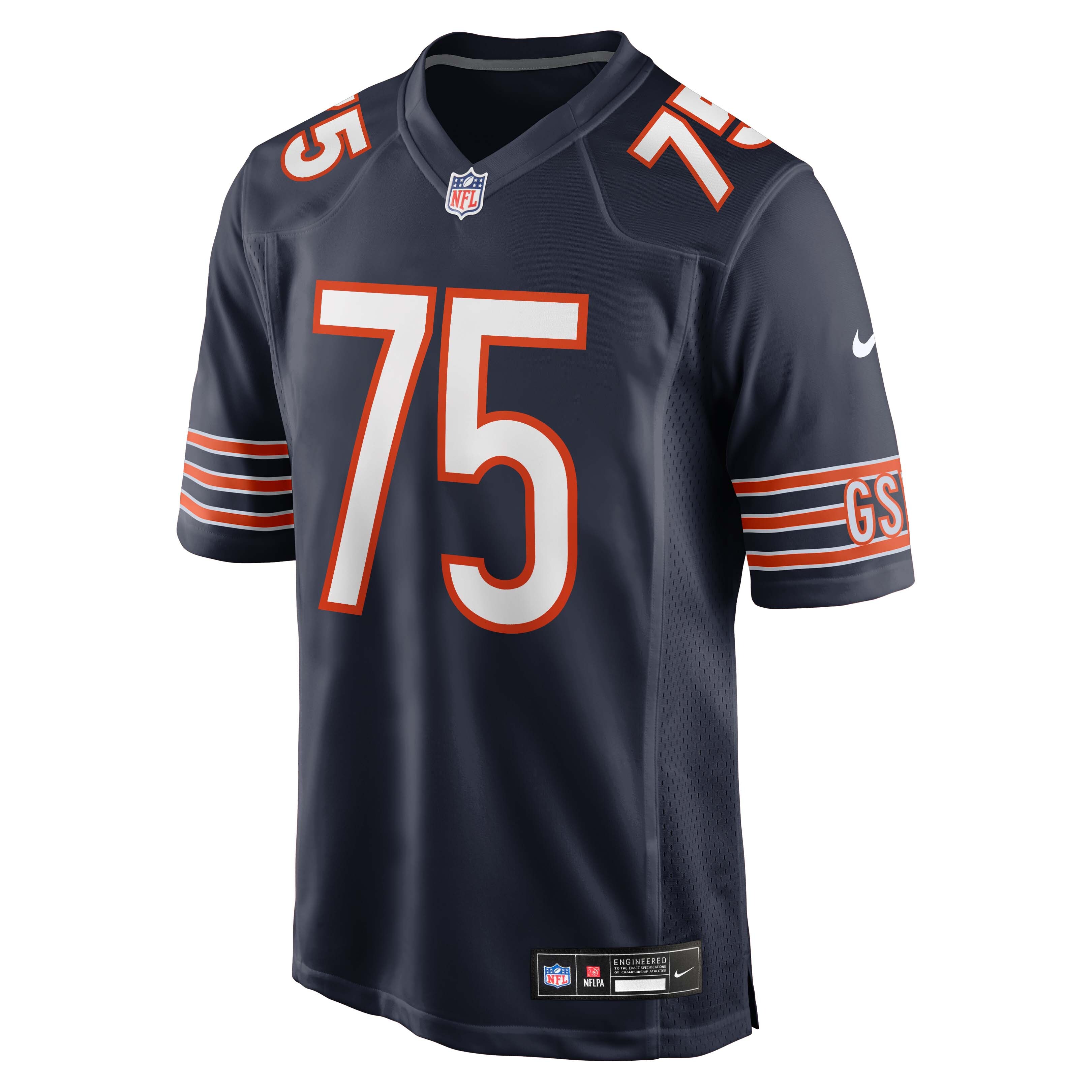 Ozzy Trapilo Chicago Bears Nike Team Game Jersey – Navy Clowdercats