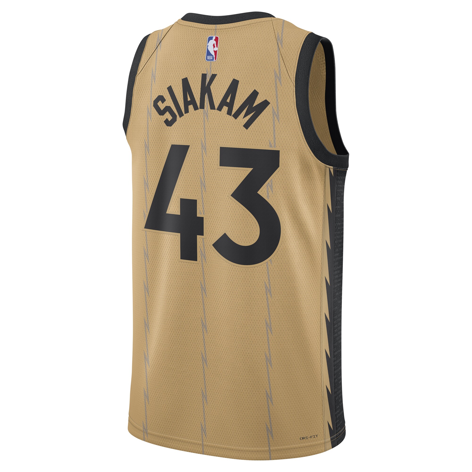 Pascal Siakam Toronto Raptors Nike Unisex 2023/24 Swingman Jersey – Gold – City Edition Clowdercats