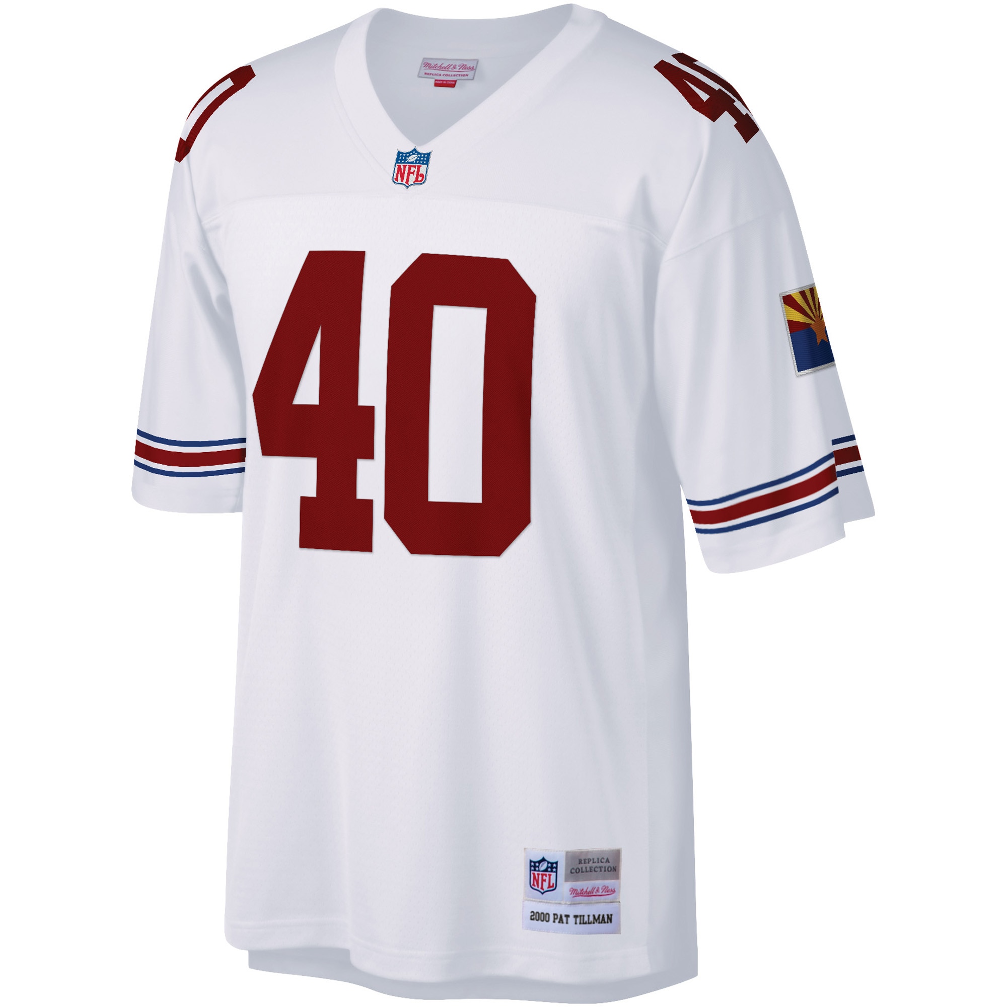 Pat Tillman Arizona Cardinals Mitchell & Ness Legacy Replica Jersey – White Clowdercats