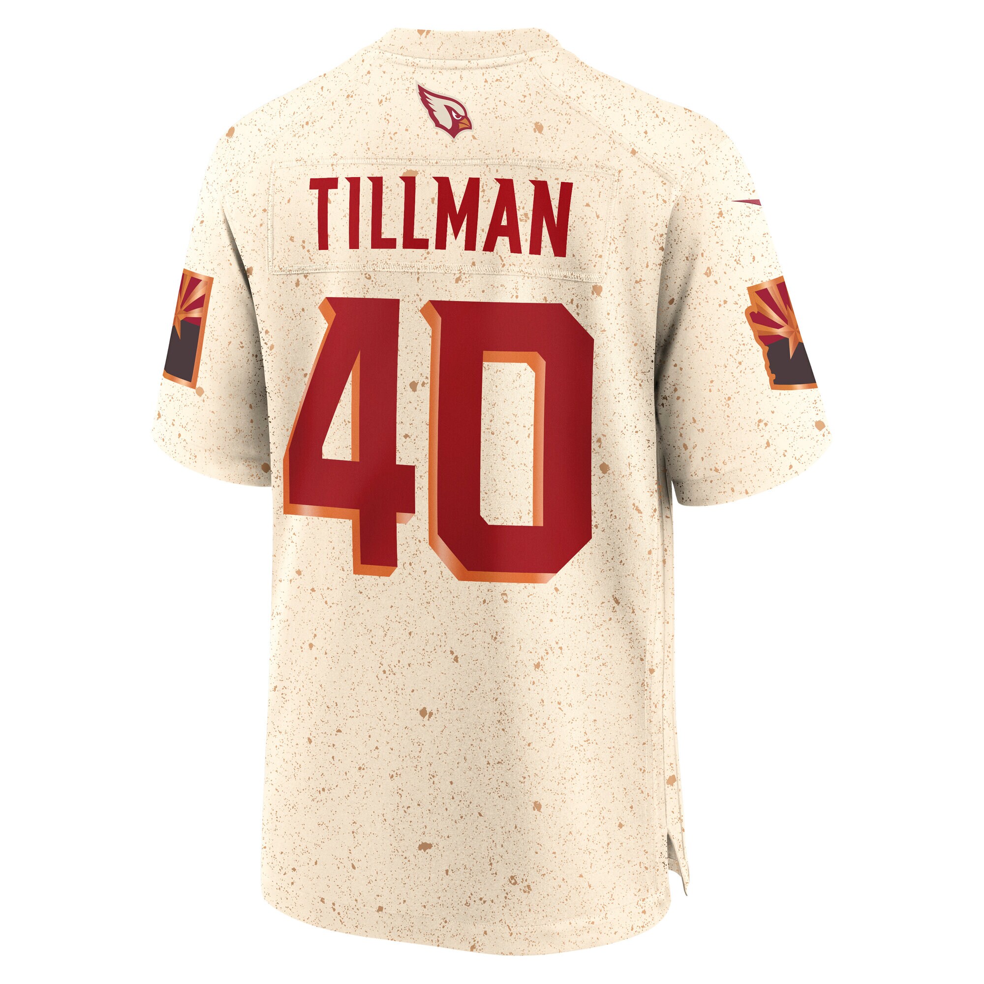 Pat Tillman Arizona Cardinals Nike 2025 Rivalries Collection Retired Player Game Jersey – Natural Clowdercats
