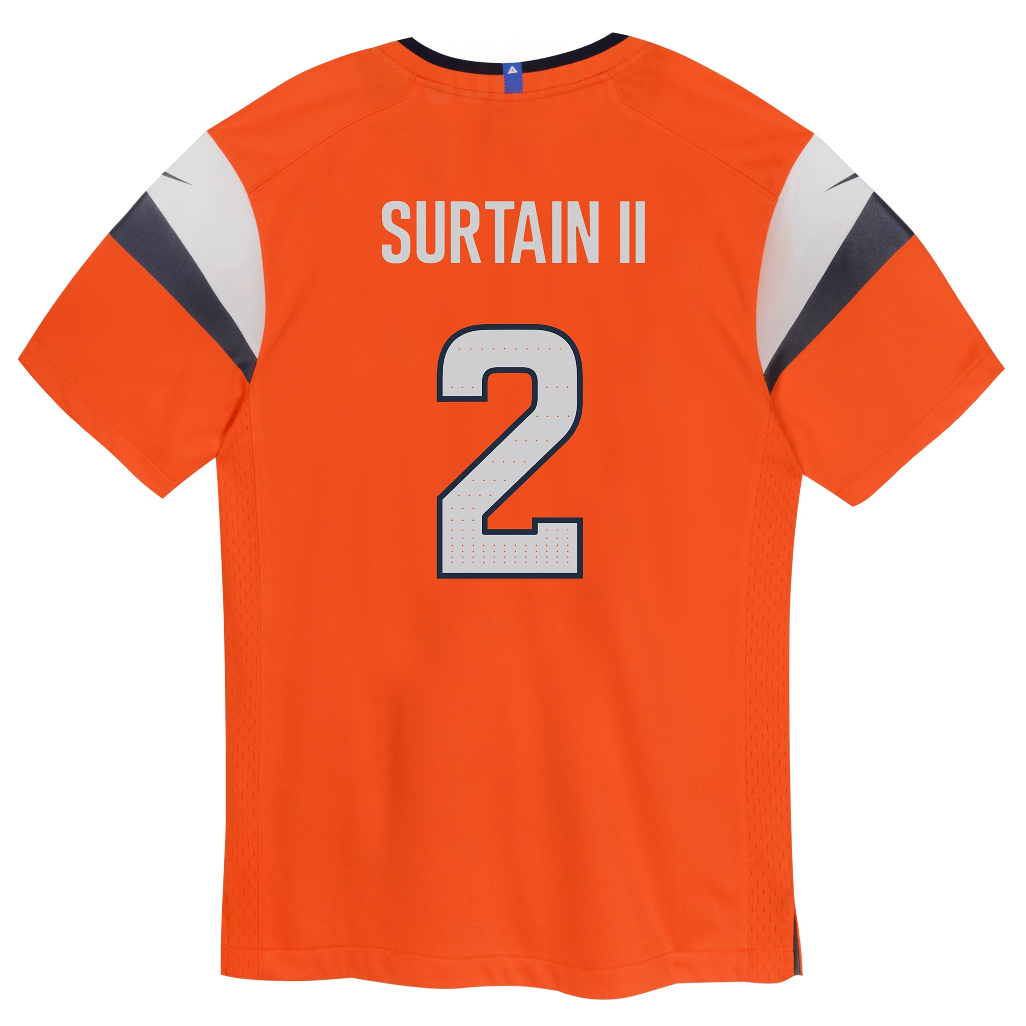 Patrick Surtain II Denver Broncos Nike Toddler Mile High Collection Game Jersey – Orange Clowdercats