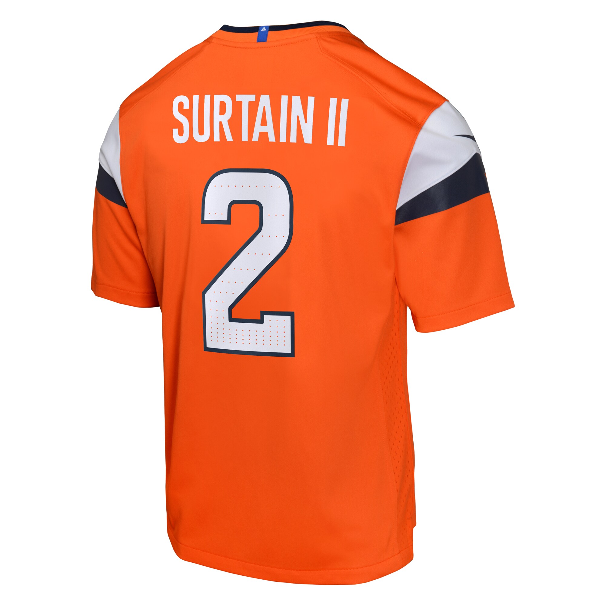 Patrick Surtain II Denver Broncos Nike Youth Game Jersey – Orange Clowdercats