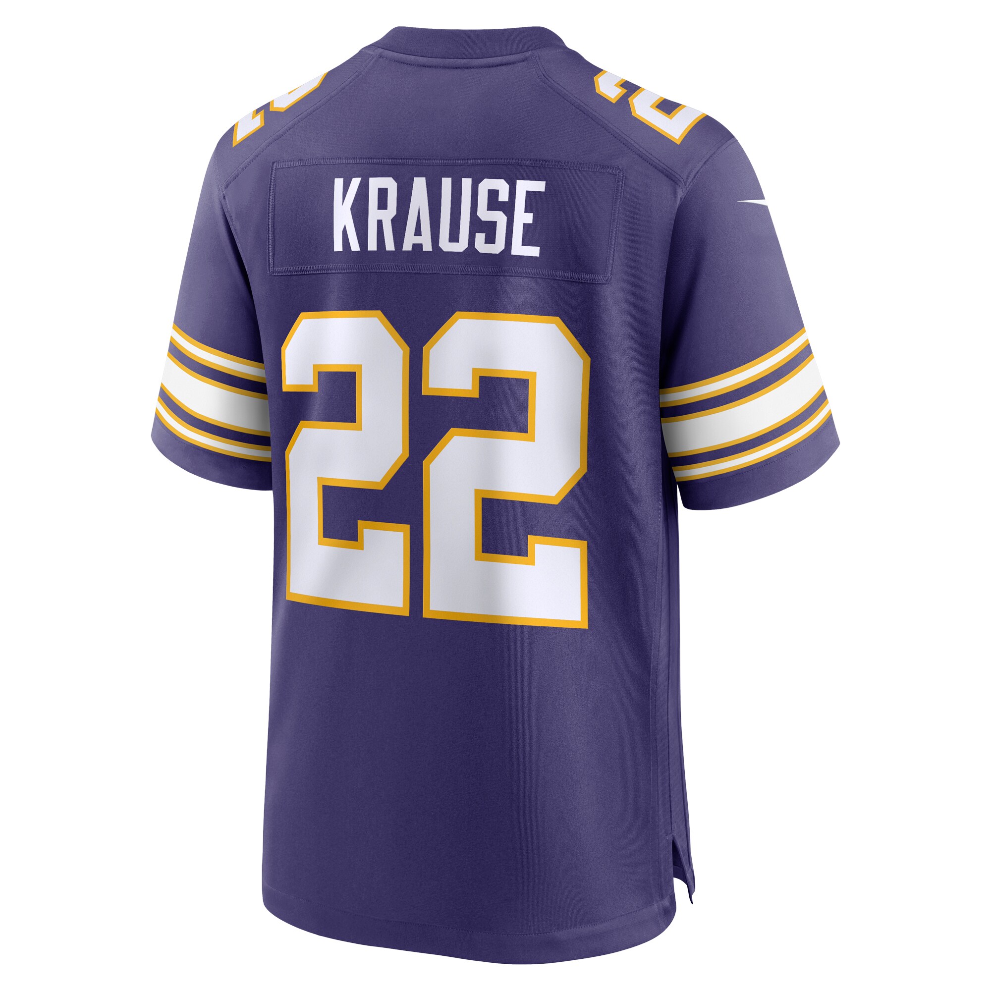 Paul Krause Minnesota Vikings Nike Retired Player Alternate Game Jersey – Purple Clowdercats
