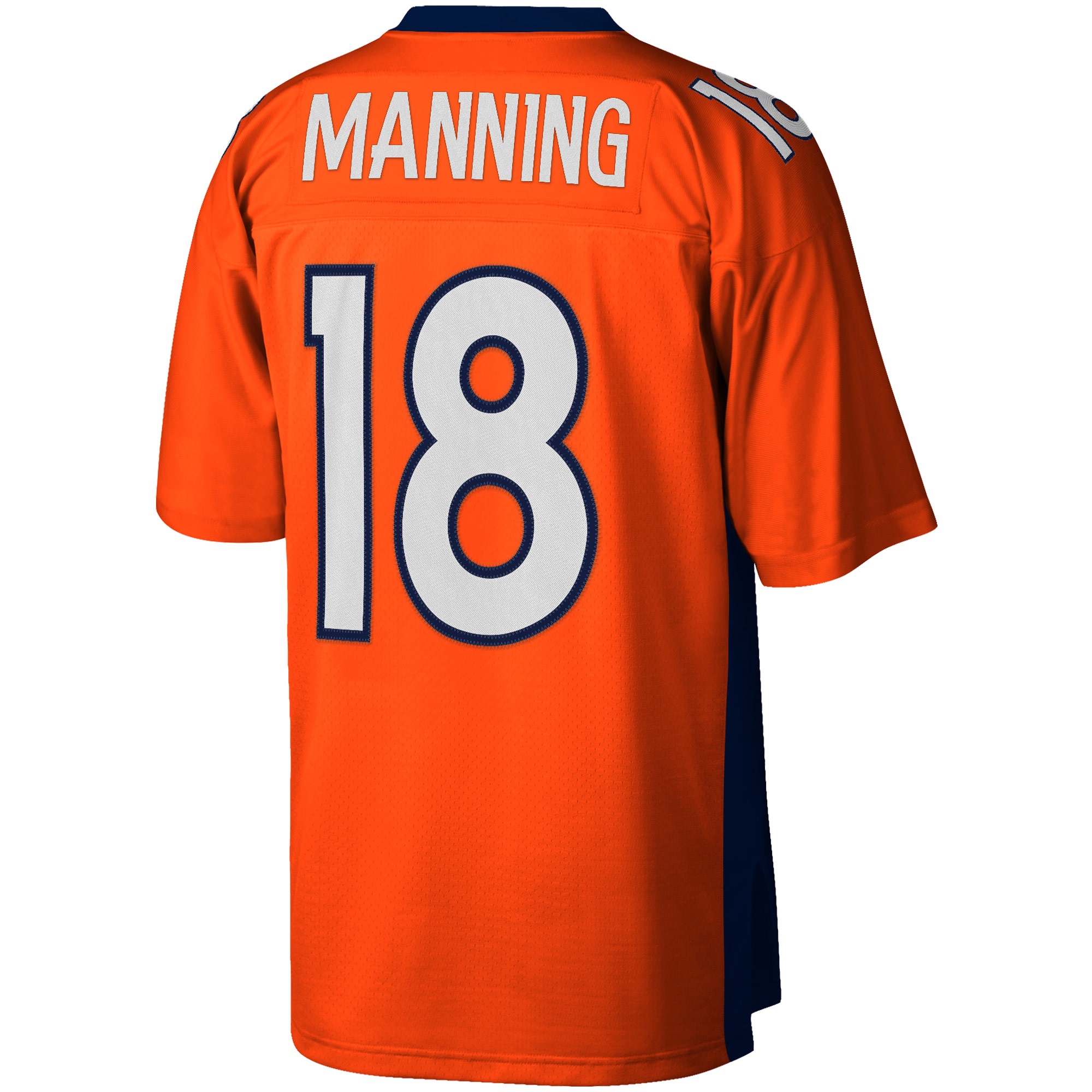 Peyton Manning Denver Broncos Mitchell & Ness Big & Tall 2015 Retired Player Replica Jersey – Orange Clowdercats