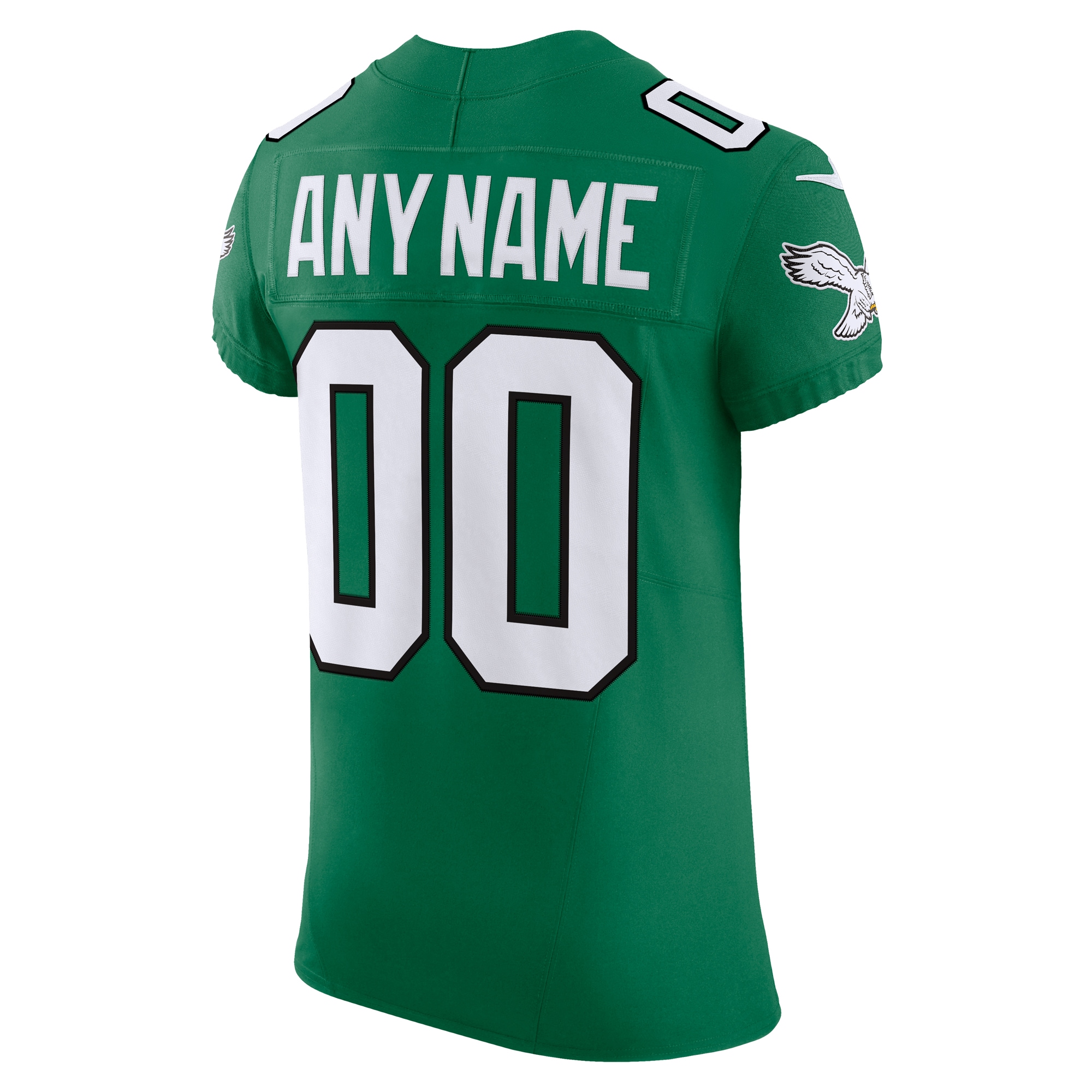 Philadelphia Eagles Nike 2nd Alternate Vapor F.U.S.E. Elite Custom Jersey – Kelly Green Clowdercats