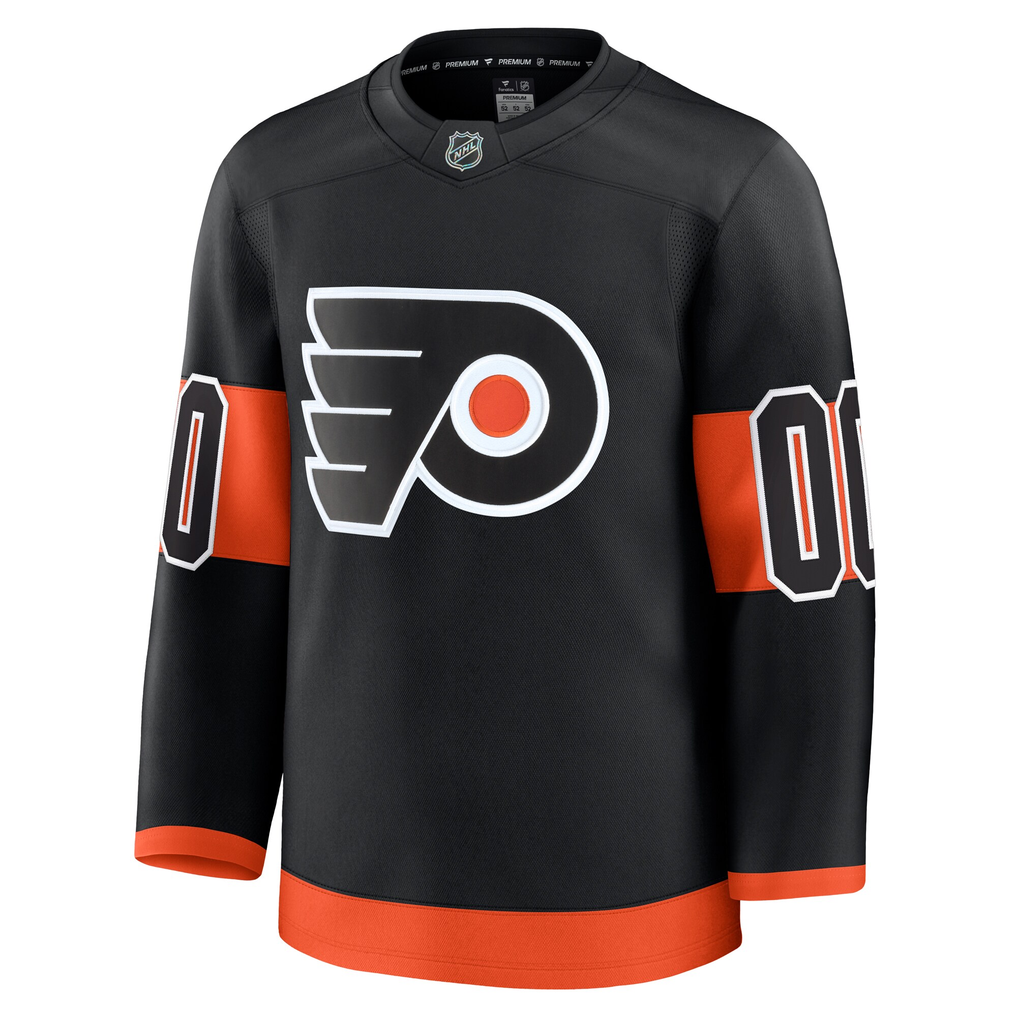 Philadelphia Flyers Fanatics Alternate Premium Custom Jersey – Black Clowdercats