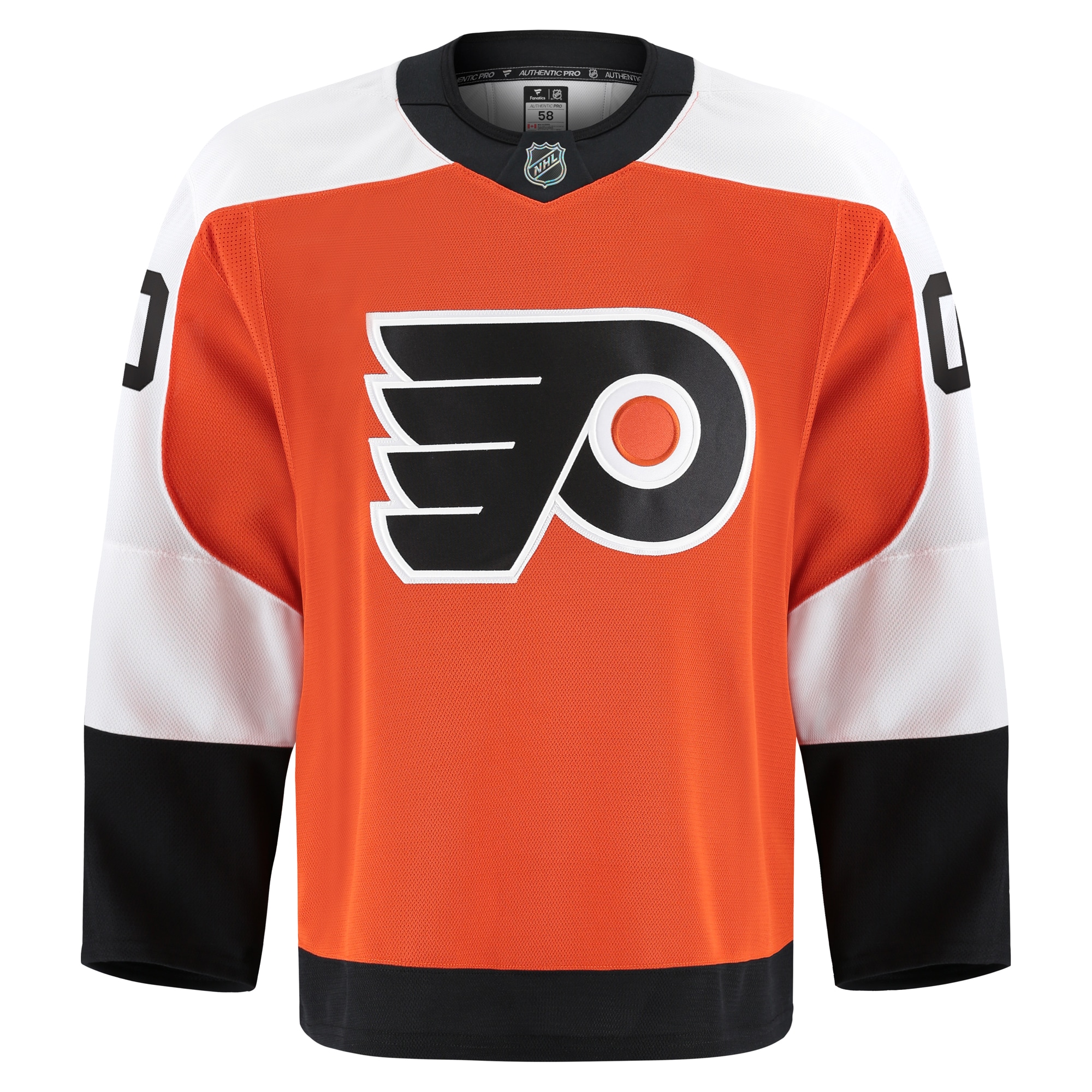 Philadelphia Flyers Fanatics Home Authentic Pro Custom Jersey – Orange Clowdercats