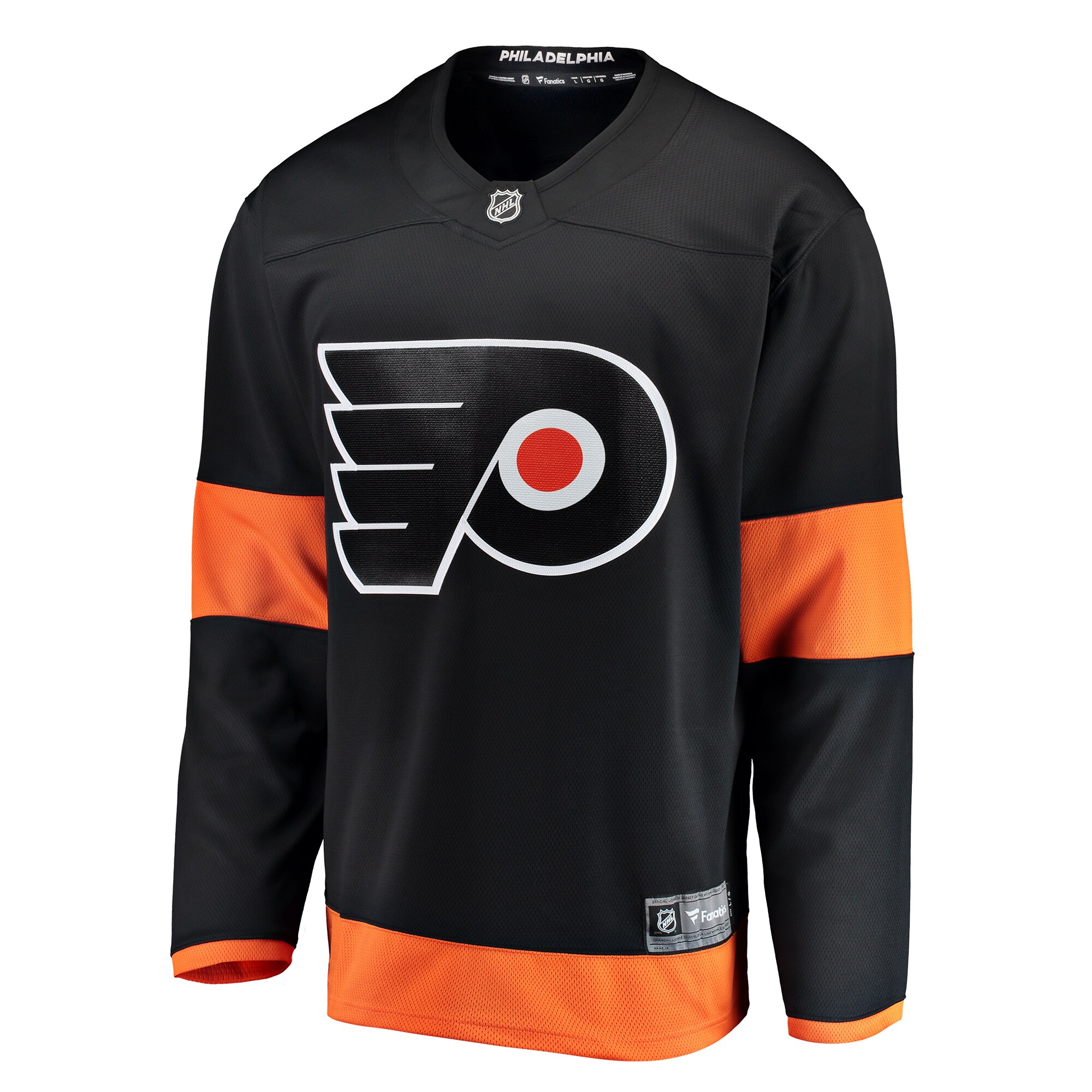 Philadelphia Flyers Fanatics Youth Alternate Breakaway Jersey – Black Clowdercats