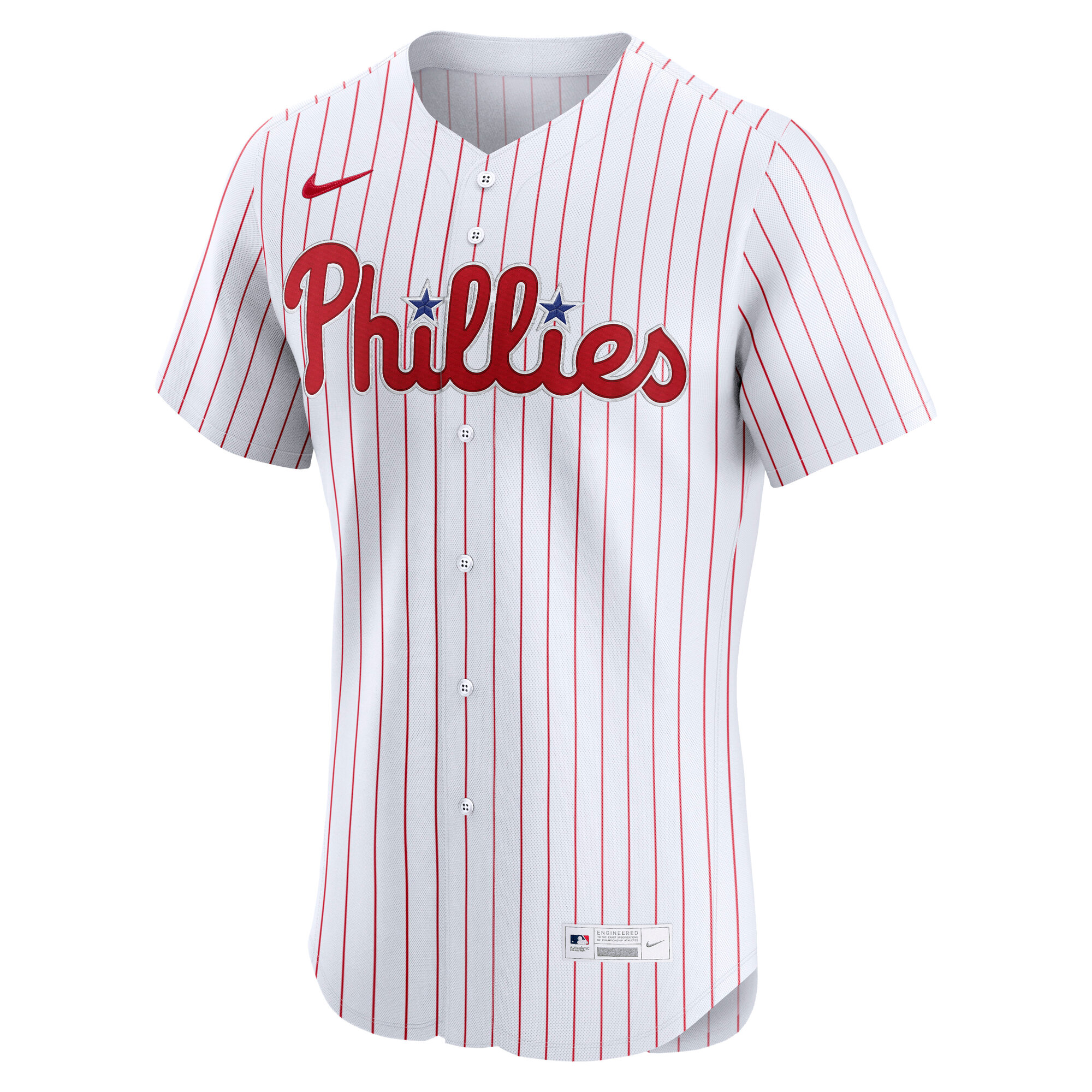 Philadelphia Phillies Nike Home Elite Jersey – White