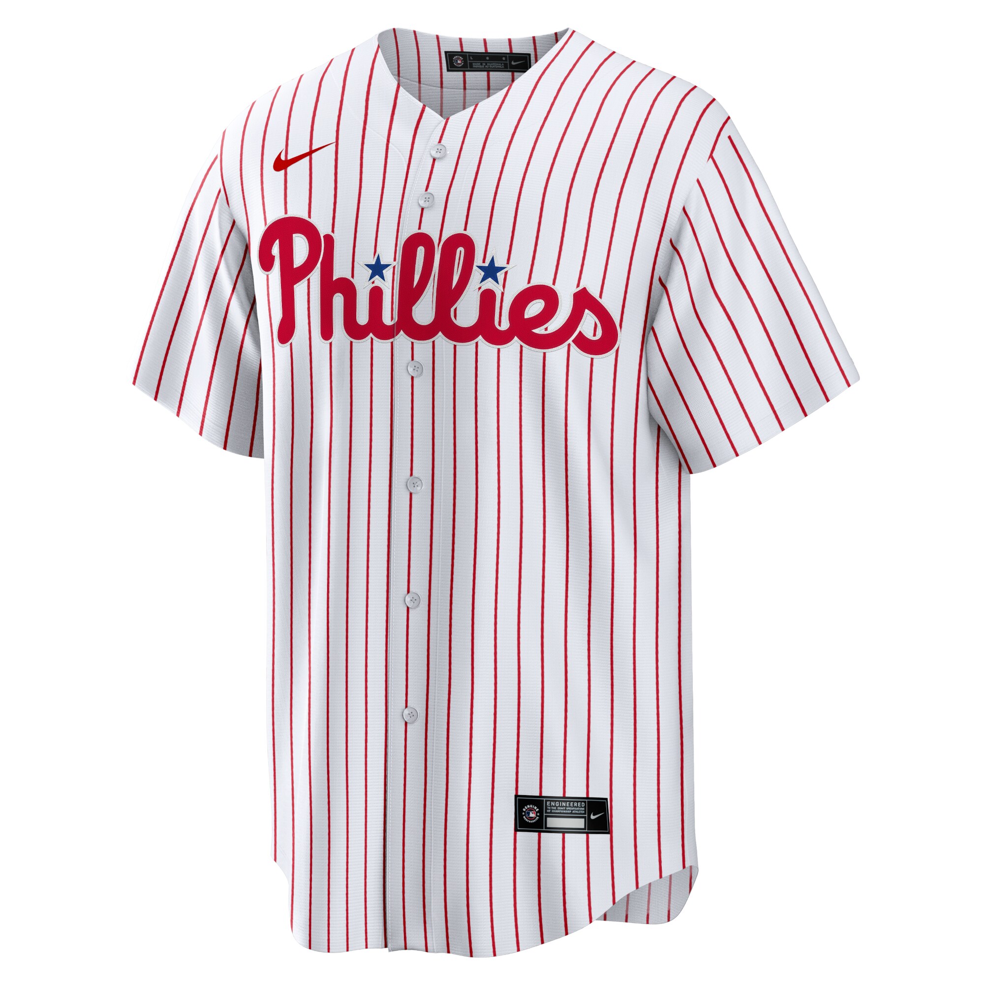 Philadelphia Phillies Nike Home Replica Team Jersey – White