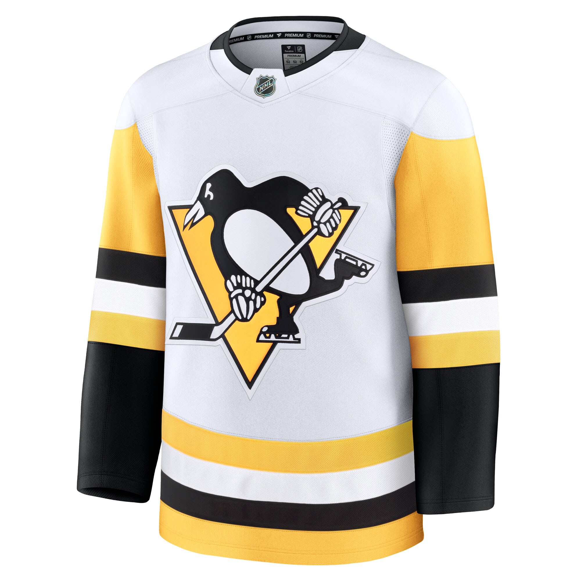 Pittsburgh Penguins Fanatics Away Premium Jersey – White Clowdercats