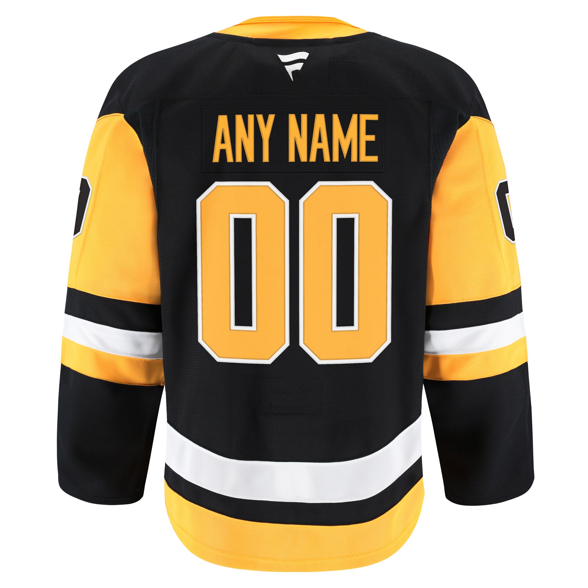 Pittsburgh Penguins Fanatics Home Authentic Pro Custom Jersey – Black Clowdercats