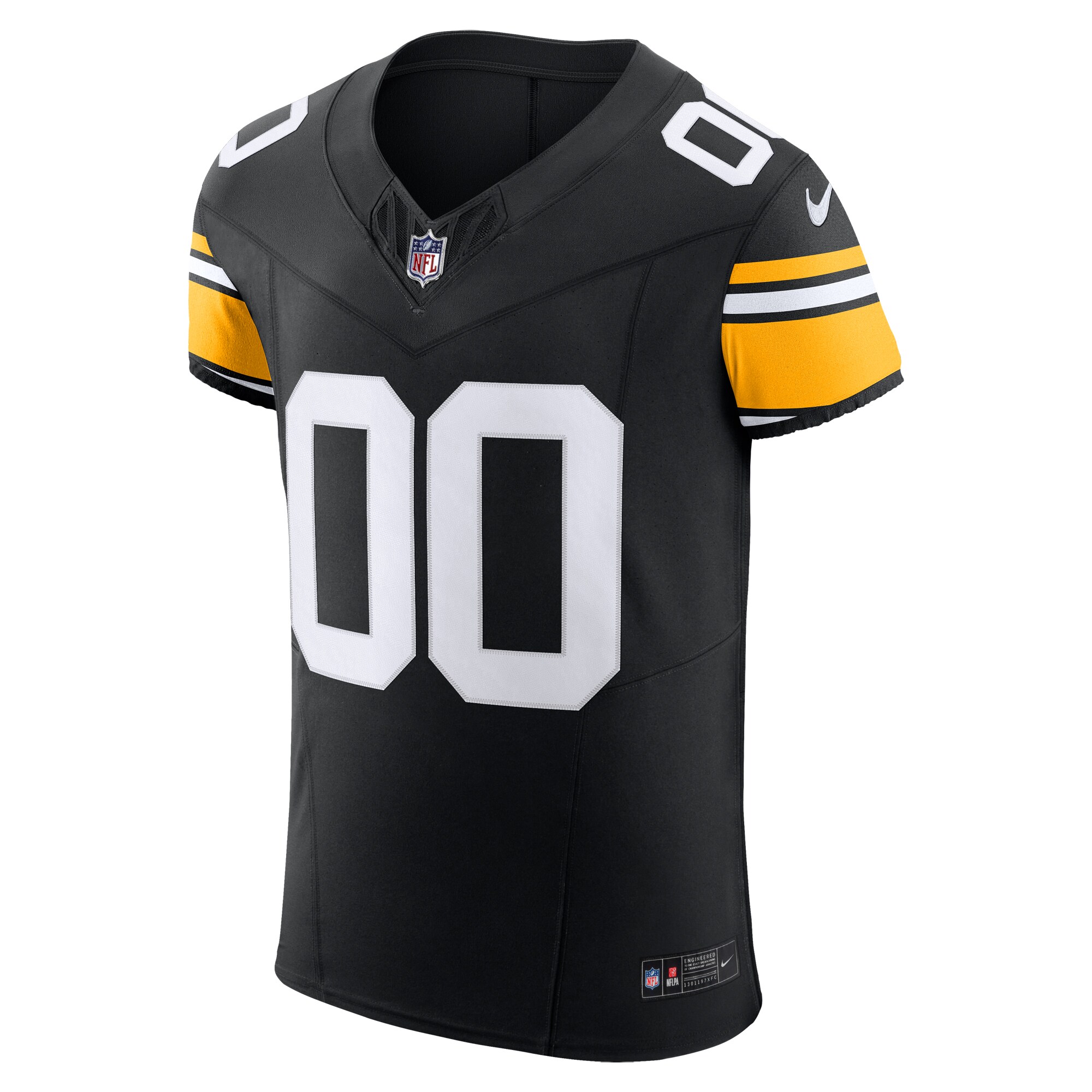 Pittsburgh Steelers Nike Vapor F.U.S.E. Elite Custom Jersey – Black Clowdercats