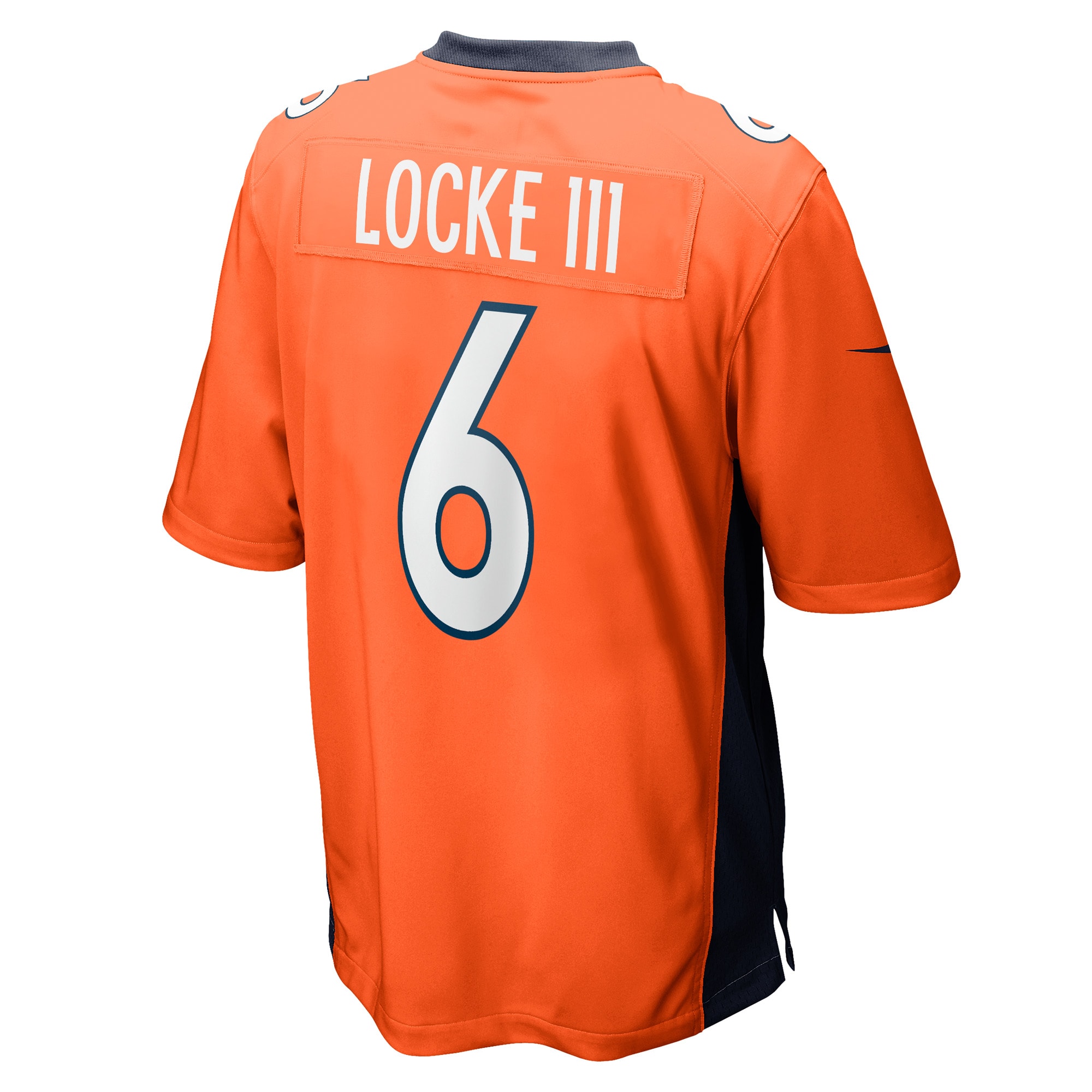 P.J. Locke Denver Broncos Nike Game Player Jersey – Orange Clowdercats