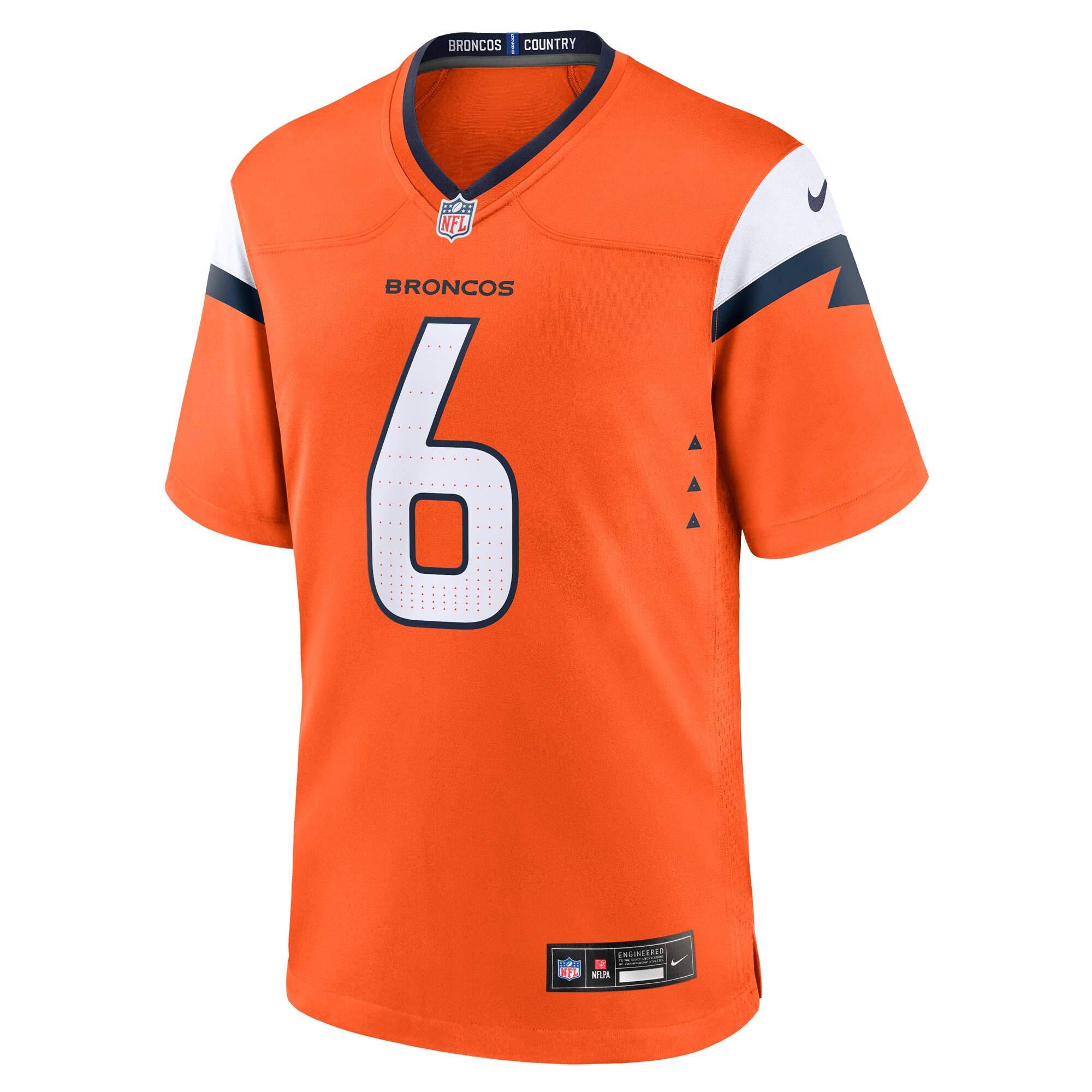 P.J. Locke Denver Broncos Nike Team Game Jersey – Orange Clowdercats