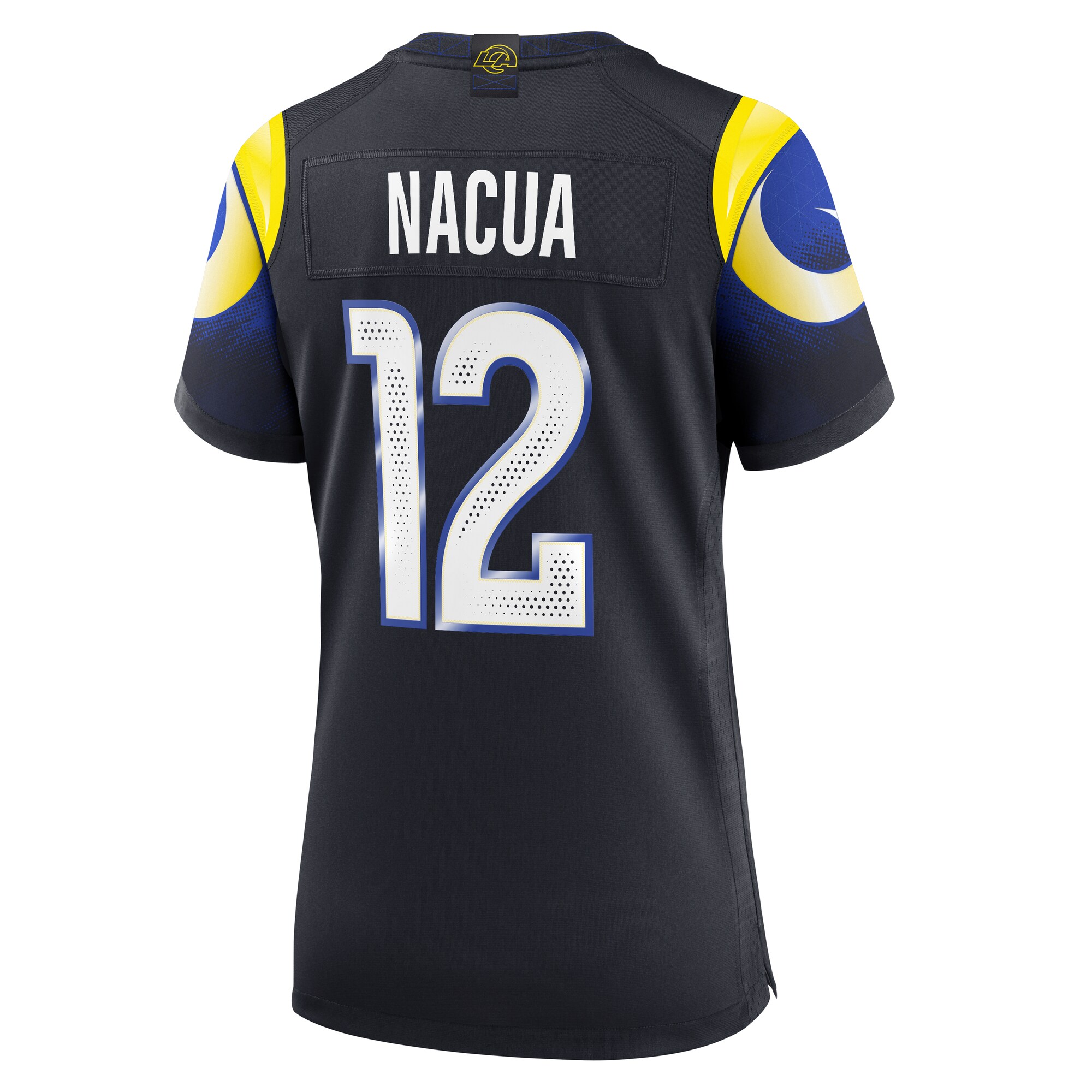 Puka Nacua Los Angeles Rams Nike Women’s 2025 Rivalries Collection Game Jersey – Midnight Blue Clowdercats