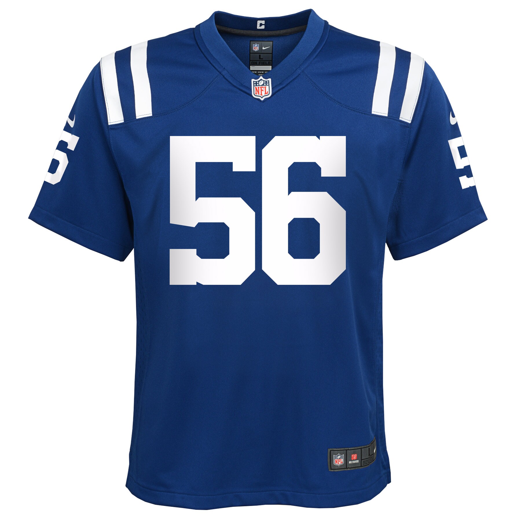 Quenton Nelson Indianapolis Colts Nike Youth Game Jersey – Royal Clowdercats