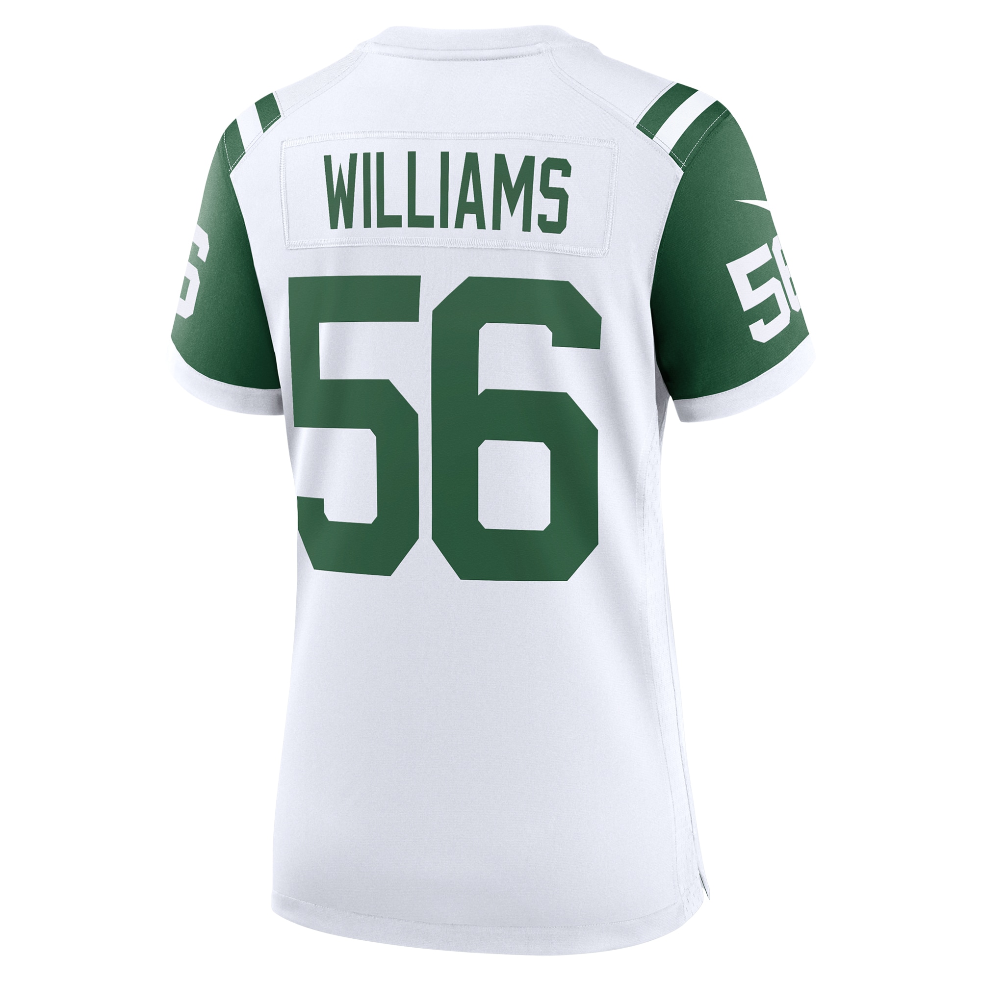 Quincy Williams New York Jets Nike Women’s Alternate Game Jersey – White Clowdercats