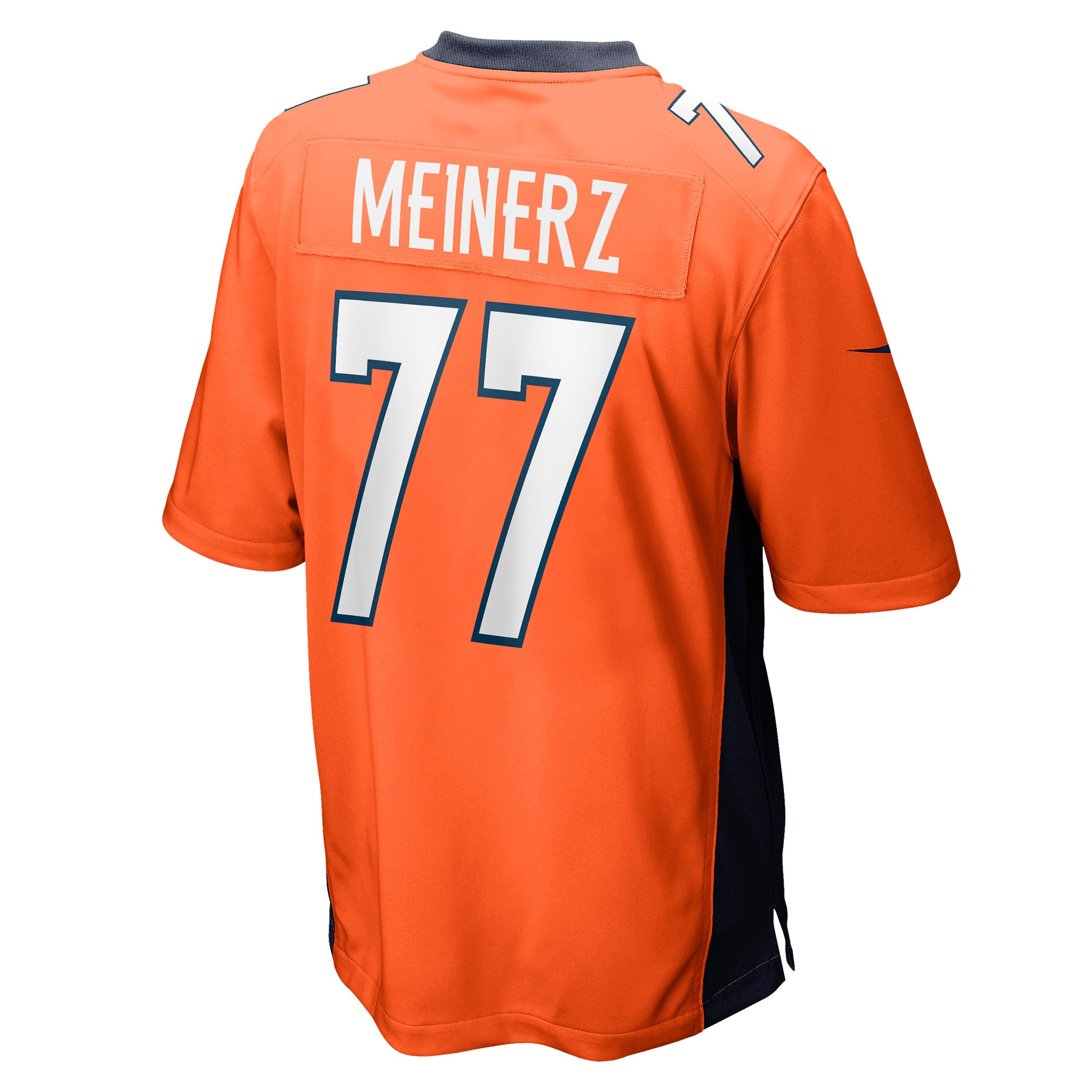Quinn Meinerz Denver Broncos Nike Game Jersey – Orange Clowdercats
