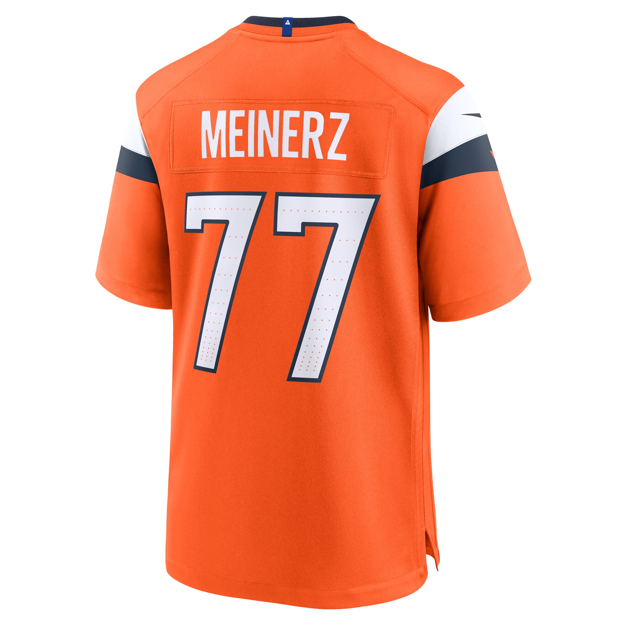 Quinn Meinerz Denver Broncos Nike Team Game Jersey – Orange Clowdercats
