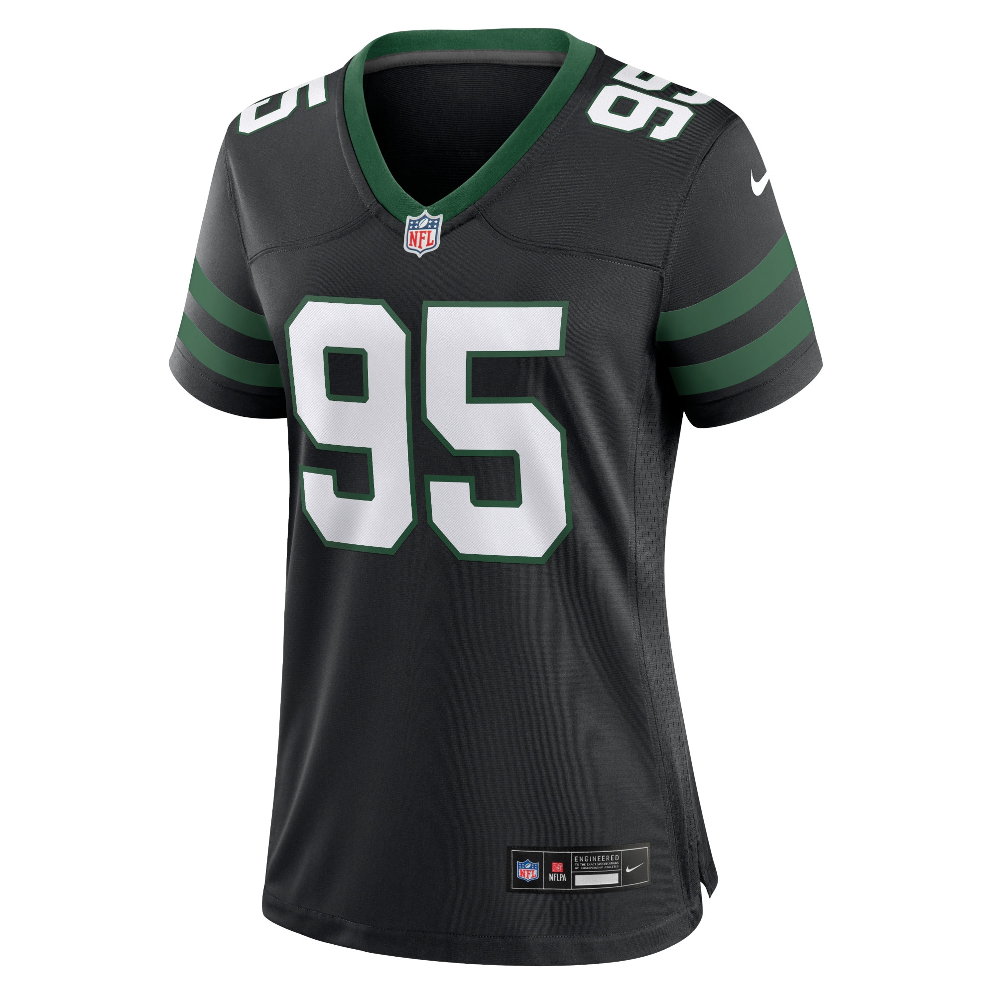 Quinnen Williams New York Jets Nike Women’s Alternate Game Jersey – Legacy Black Clowdercats