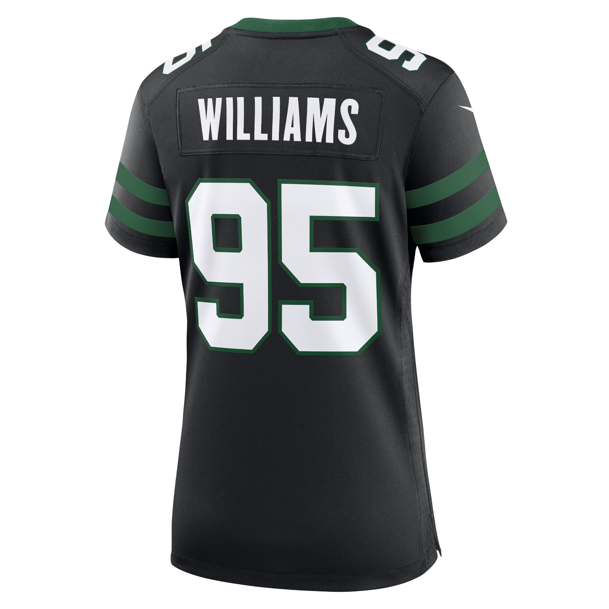 Quinnen Williams New York Jets Nike Women’s Alternate Game Jersey – Legacy Black Clowdercats