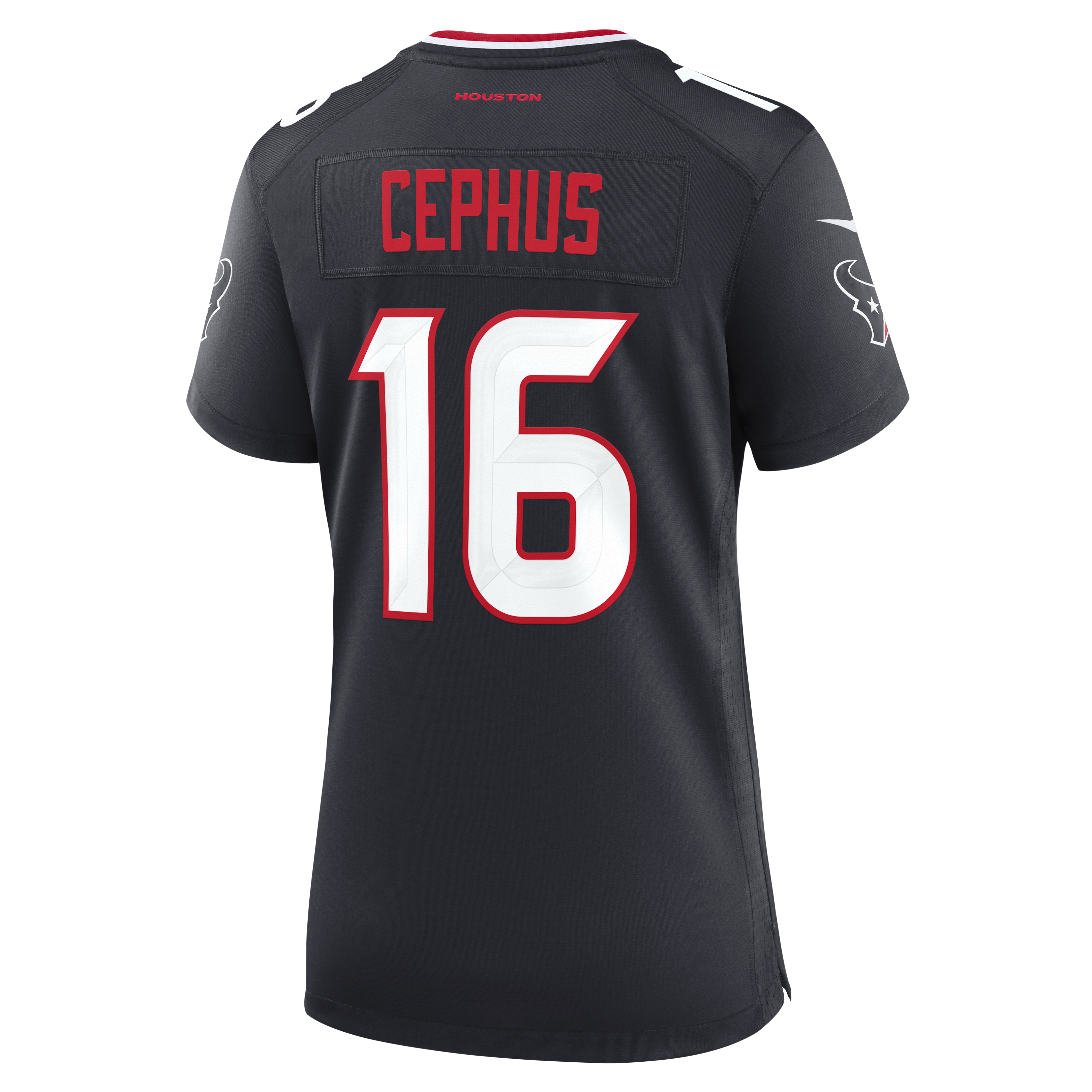 Quintez Cephus Houston Texans Nike Women’s Team Game Jersey – Navy Clowdercats