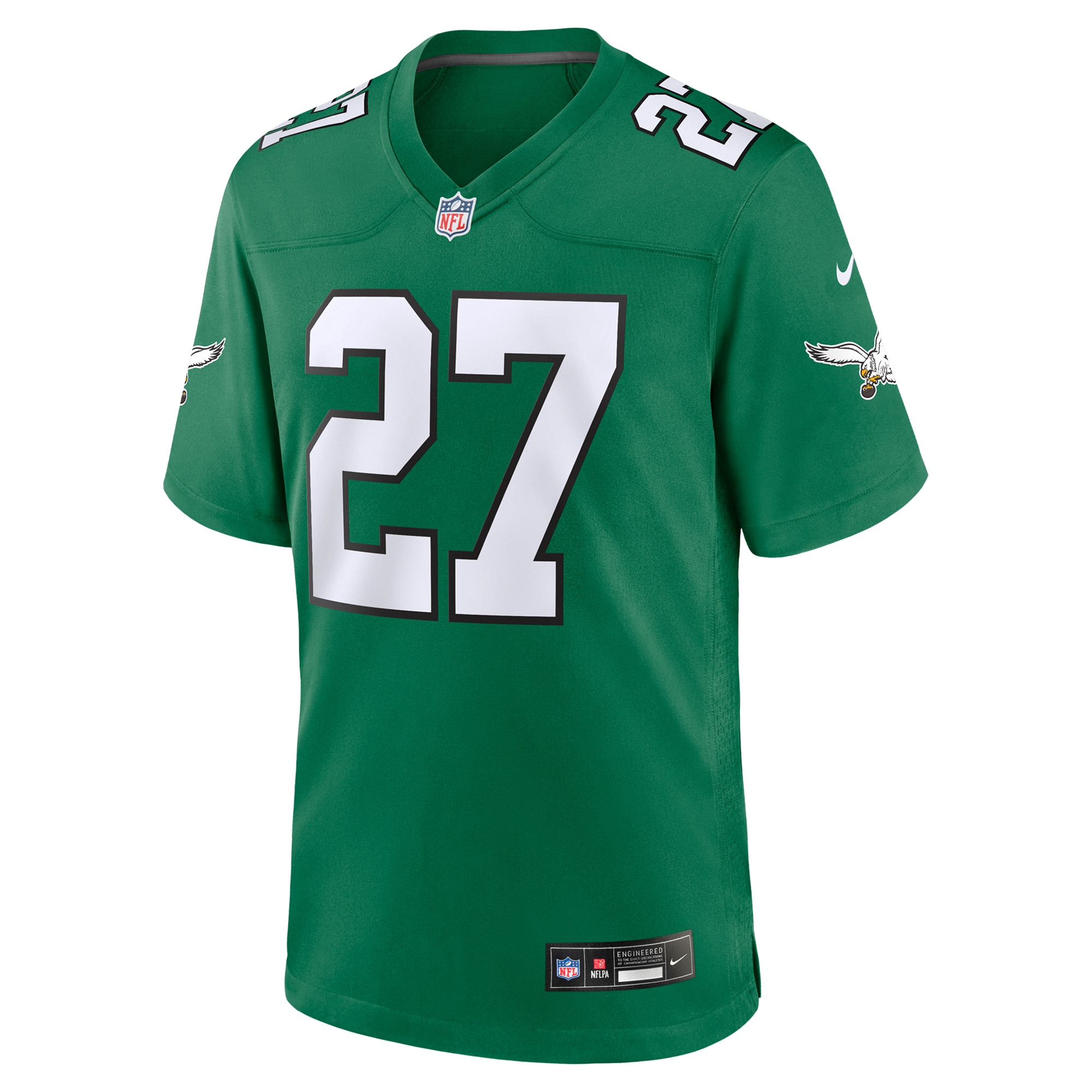 Quinyon Mitchell Philadelphia Eagles Nike Alternate Game Jersey – Kelly Green Clowdercats