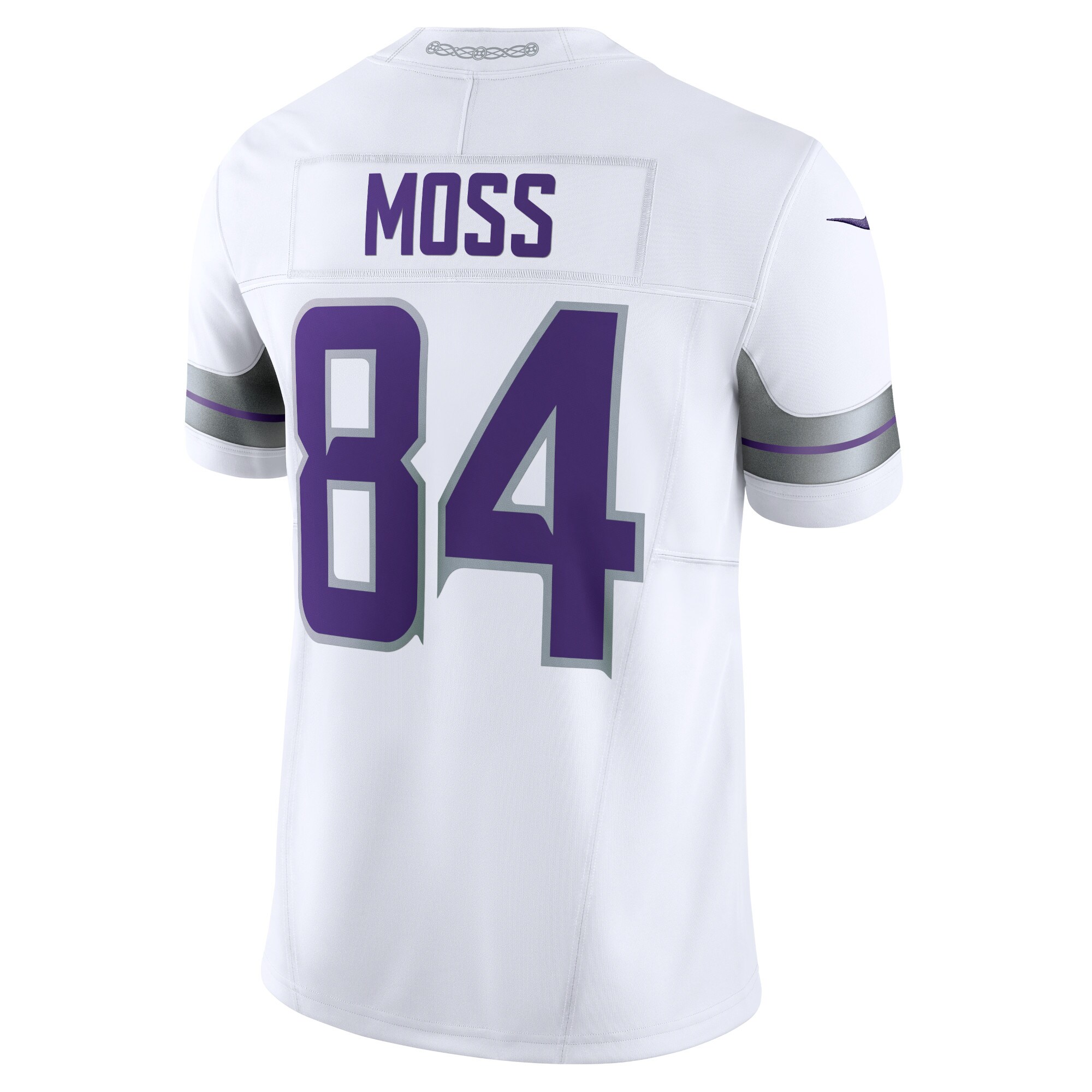 Randy Moss Minnesota Vikings Nike Alternate Vapor F.U.S.E. Retired Player Limited Jersey – White Clowdercats
