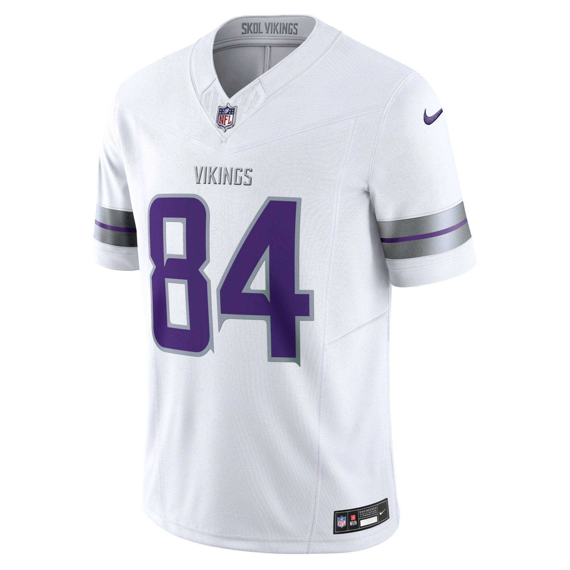 Randy Moss Minnesota Vikings Nike Alternate Vapor F.U.S.E. Retired Player Limited Jersey – White Clowdercats