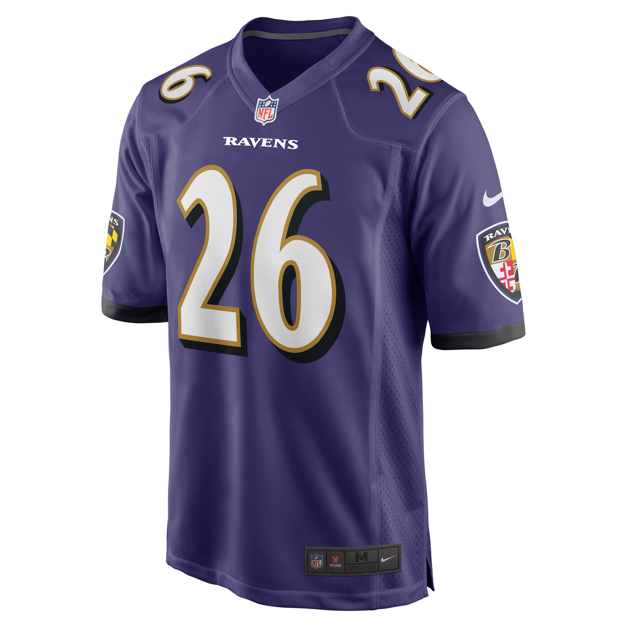 Rasheen Ali Baltimore Ravens Nike Team Game Jersey – Purple Clowdercats