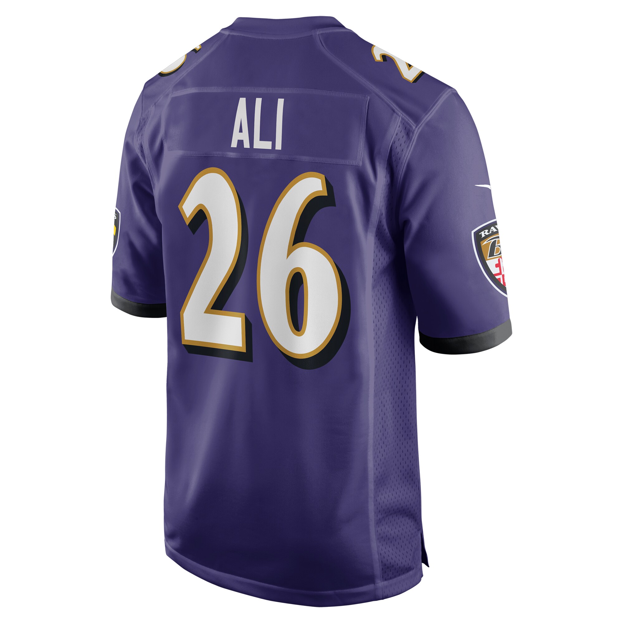 Rasheen Ali Baltimore Ravens Nike Team Game Jersey – Purple Clowdercats