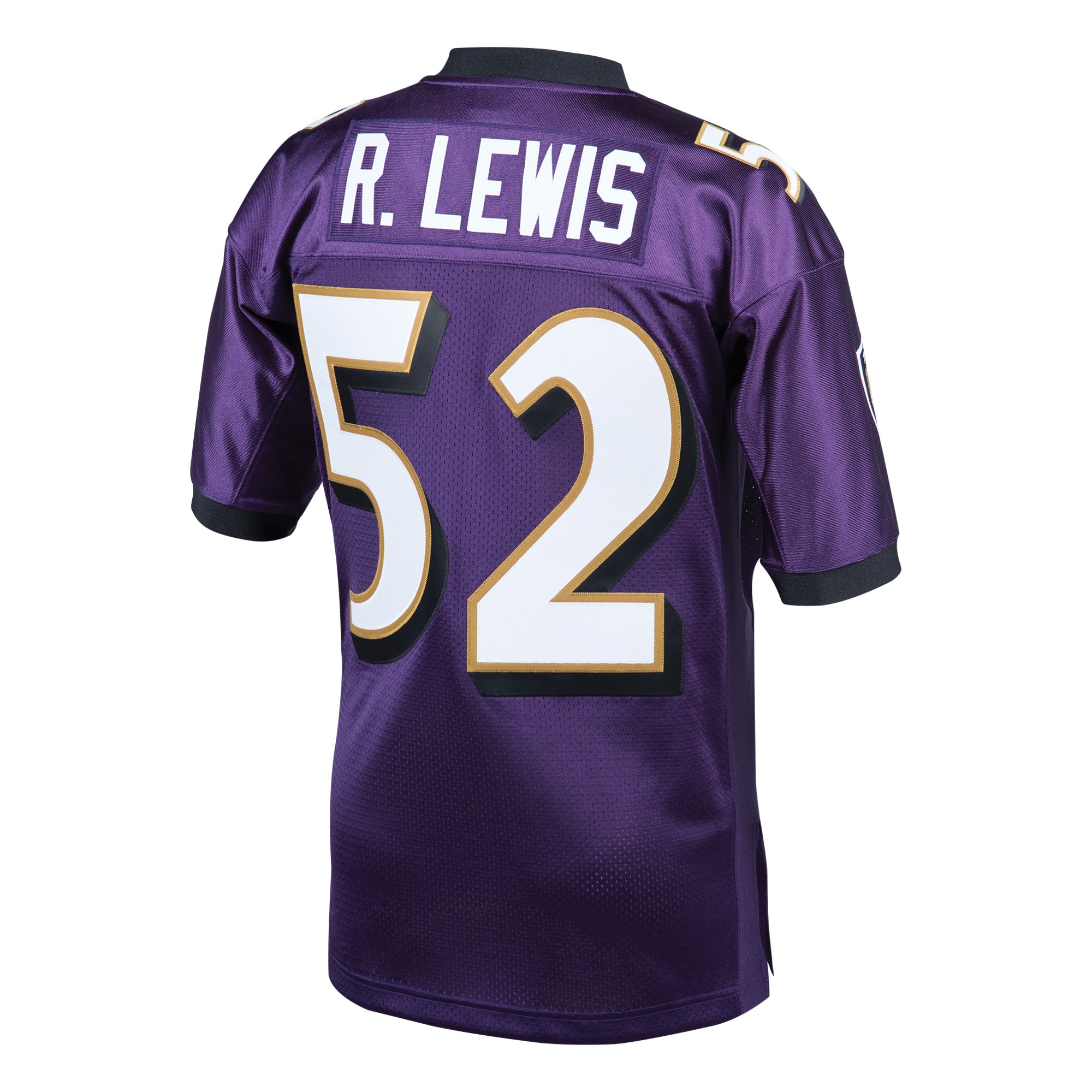 Ray Lewis Baltimore Ravens 2000 Mitchell & Ness Authentic Throwback Retired Player Jersey – Purple Clowdercats