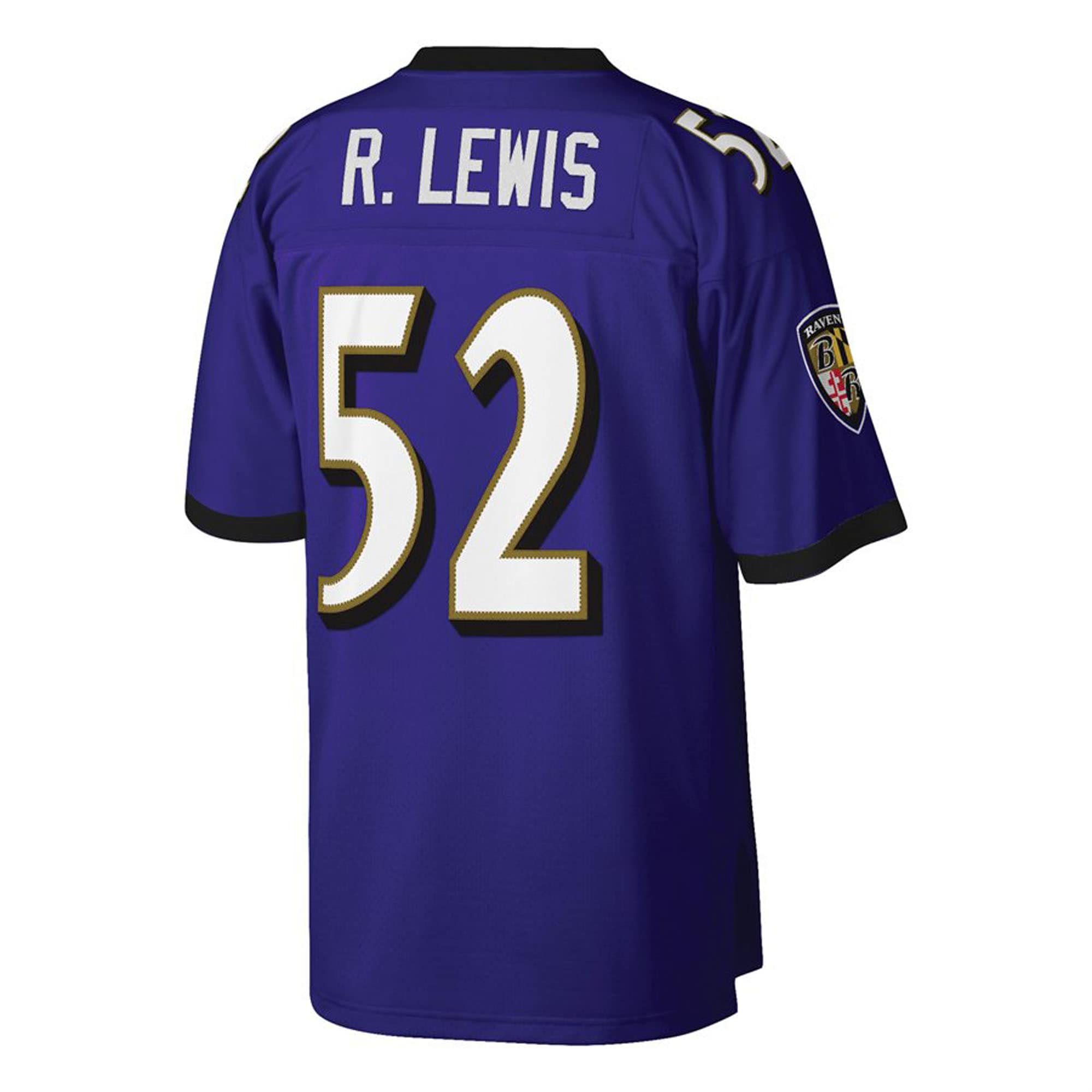 Ray Lewis Baltimore Ravens Mitchell & Ness Big & Tall 2000 Retired Player Replica Jersey – Purple Clowdercats