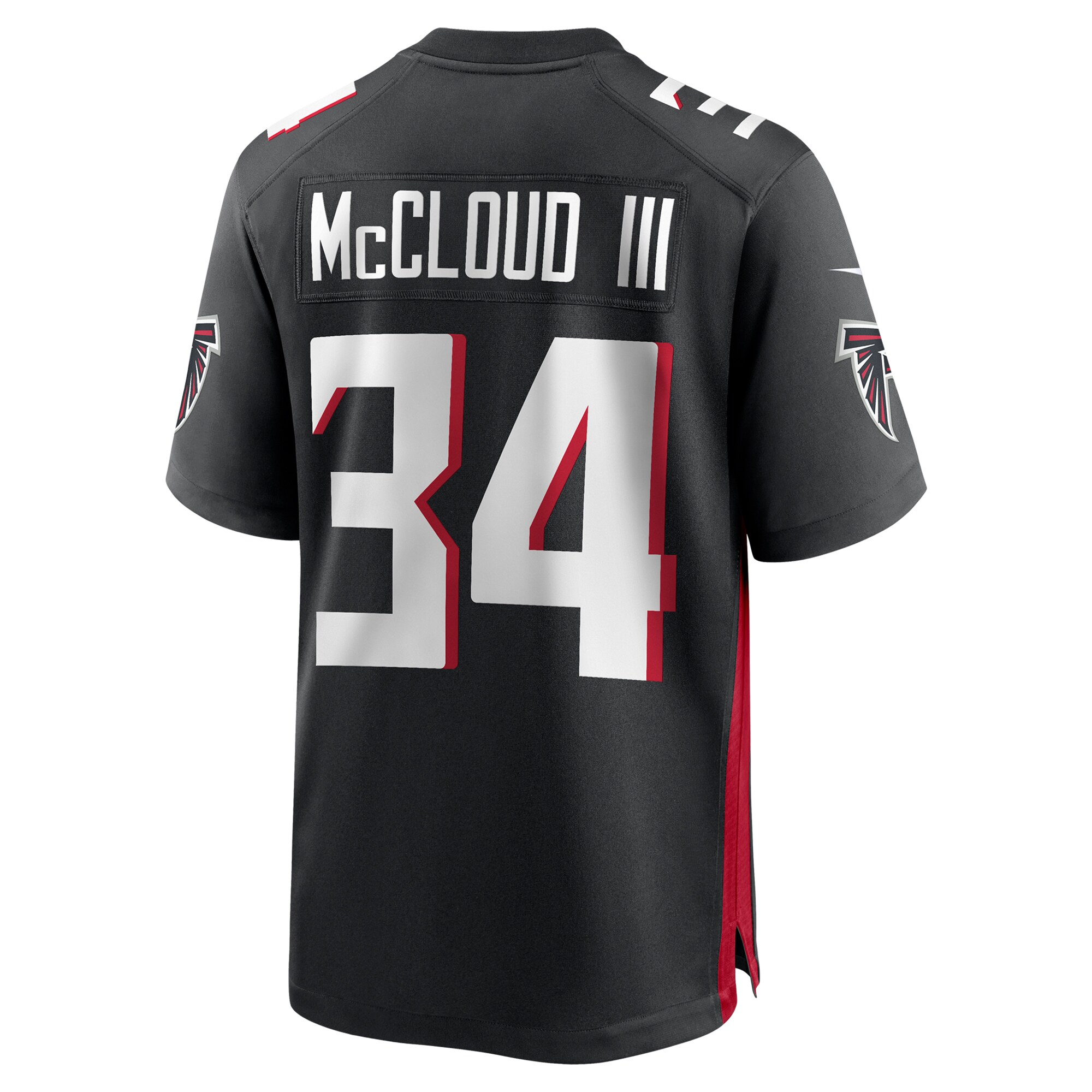 Ray-Ray McCloud III Atlanta Falcons Nike Team Game Jersey – Black Clowdercats