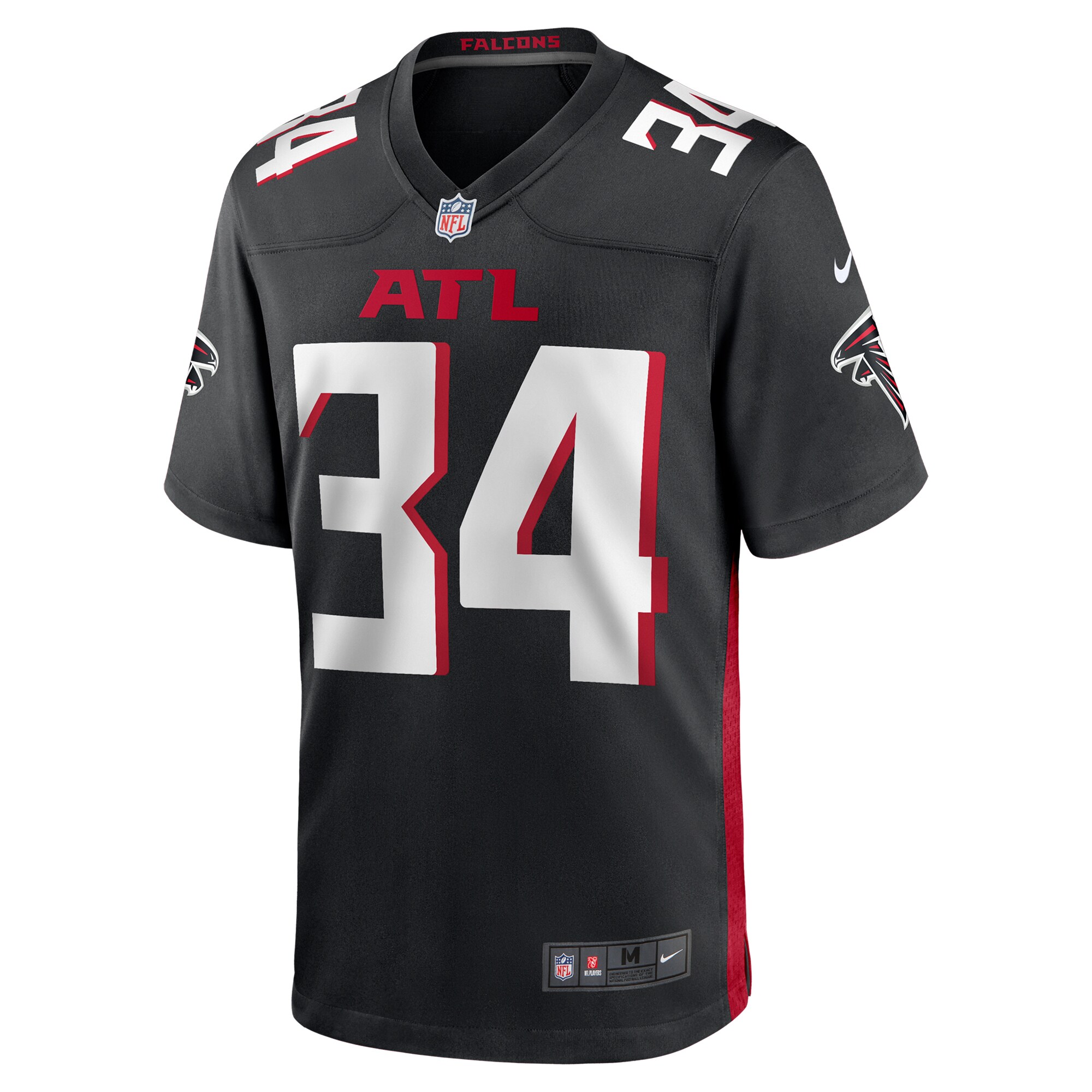 Ray-Ray McCloud III Atlanta Falcons Nike Team Game Jersey – Black Clowdercats